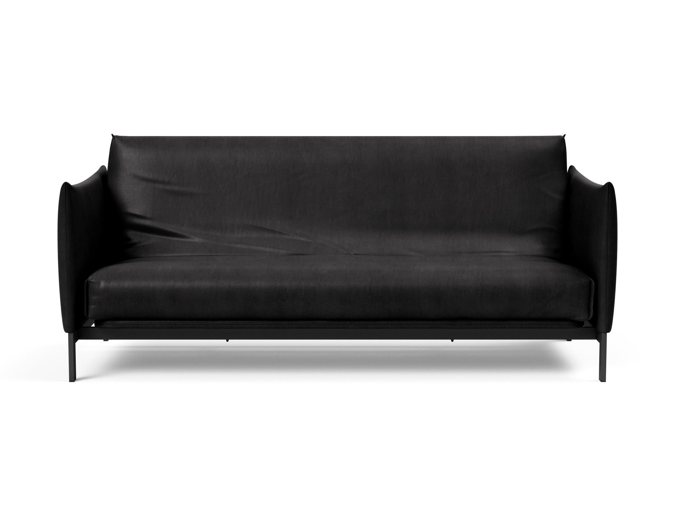 Modernes Junus 140 Bettsofa mit elegantem Nordic Cover und Soft Spring, perfekt für stilvolle Wohnräume und gemütliche Abende.