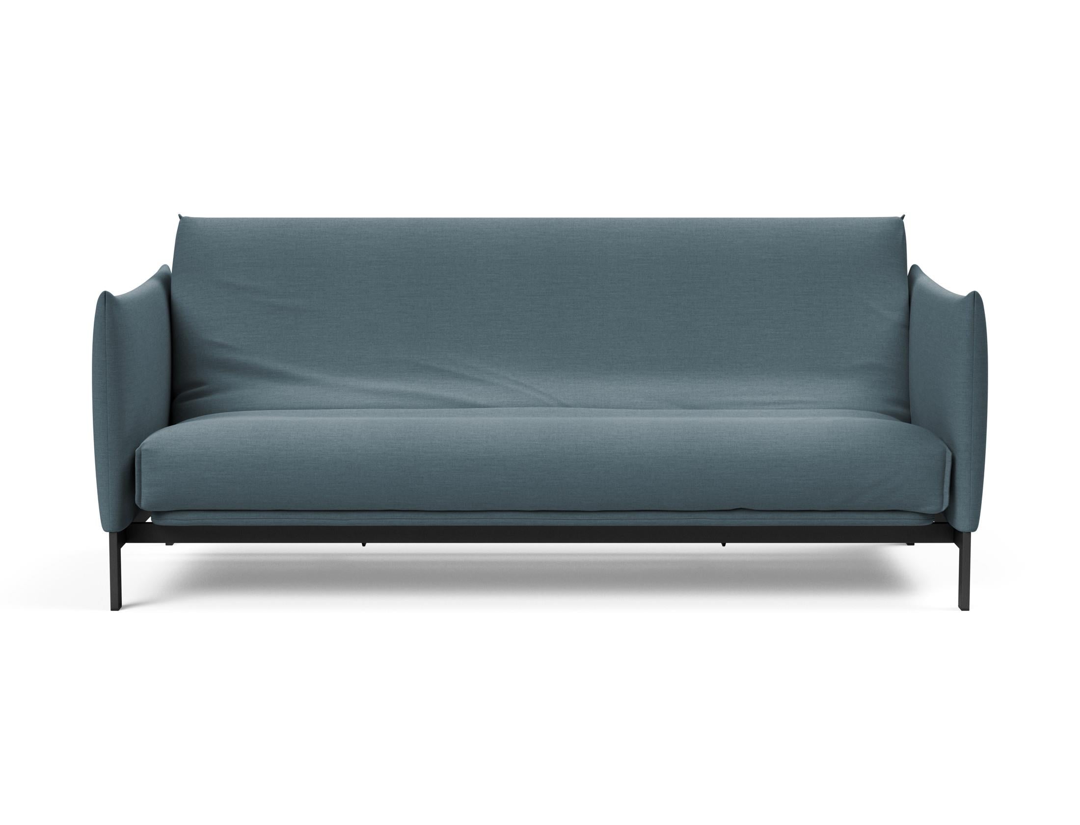 Elegantes Junus 140 Bettsofa mit Nordic Cover und Soft Spring Bezug, perfekt für gemütliche Abende und modernes Wohndesign.