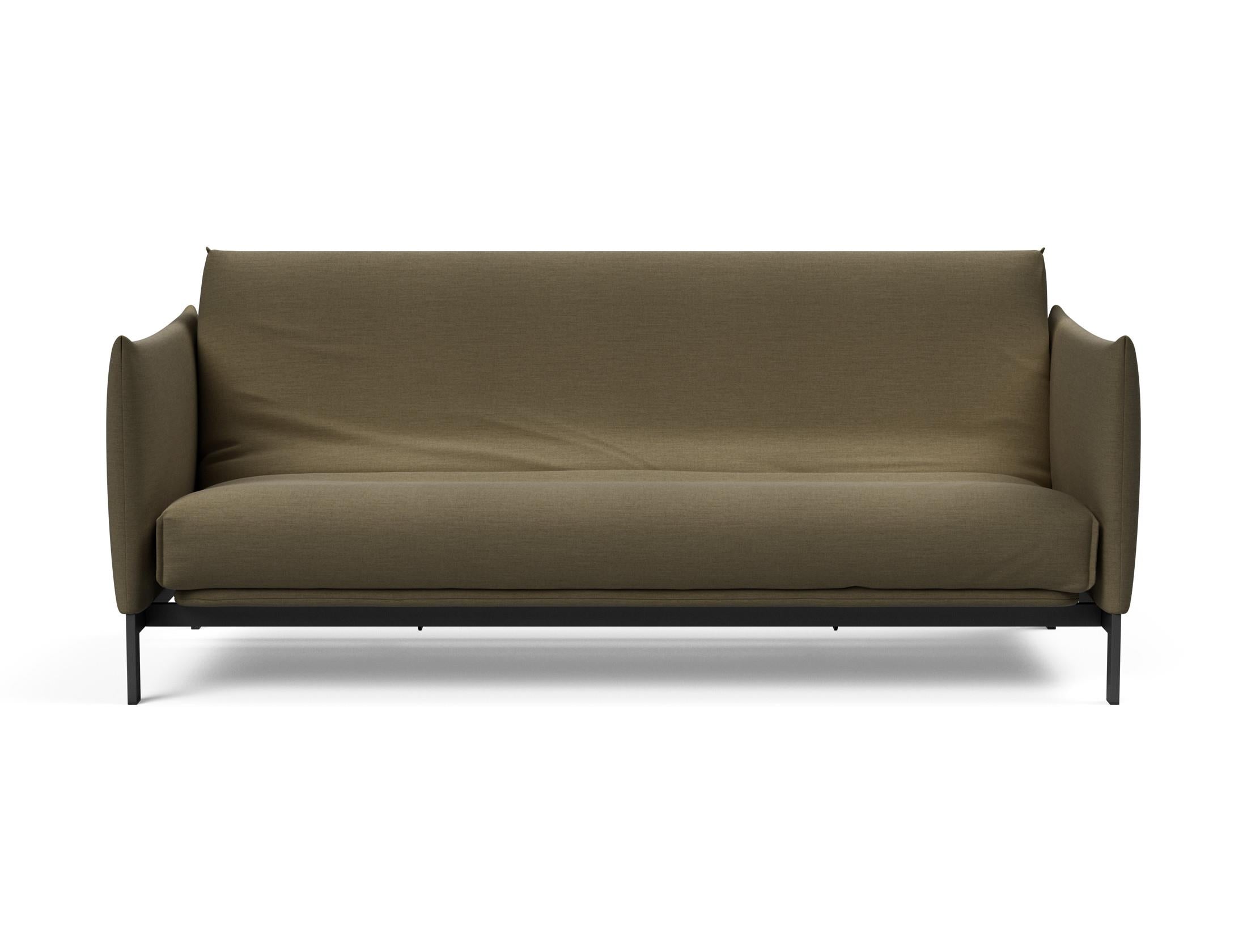 Modernes Junus 140 Bettsofa mit elegantem Nordic Cover und komfortablem Soft Spring, perfekt für stilvolle Wohnräume und gemütliche Nächte.