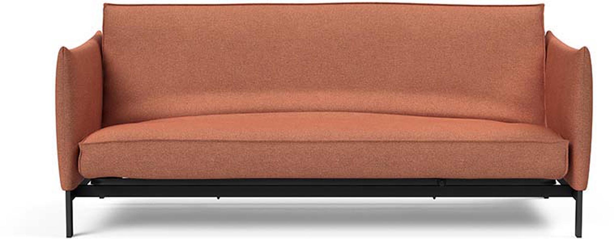 Erleben Sie das Junus 140 Bettsofa Sharp Plus Cover Soft Spring von Innovation Living – die perfekte Kombination aus modernem Design und gemütlichem Schlafkomfort.