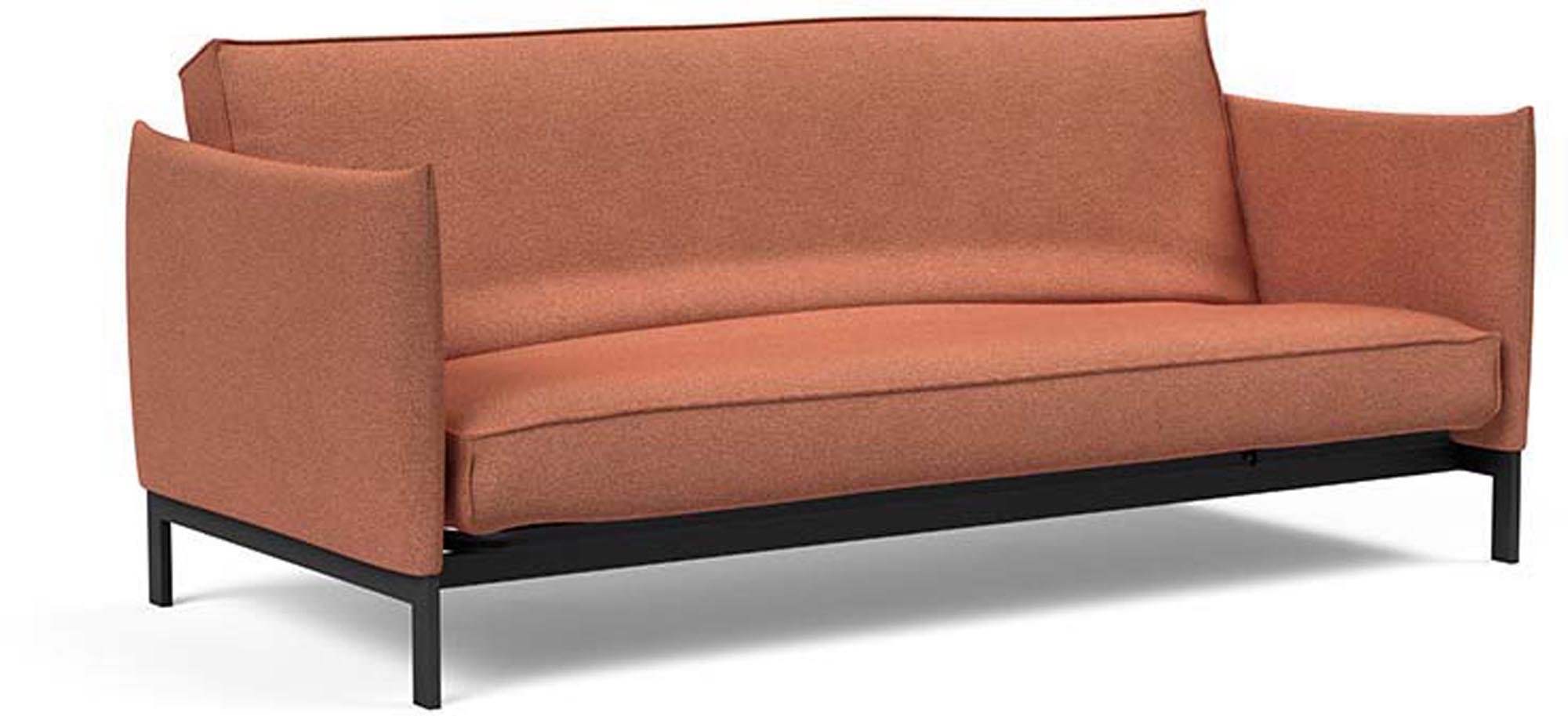 Entdecken Sie das Junus 140 Bettsofa Sharp Plus Cover Soft Spring von Innovation Living – stilvoll, funktional und ideal für entspannte Nächte.