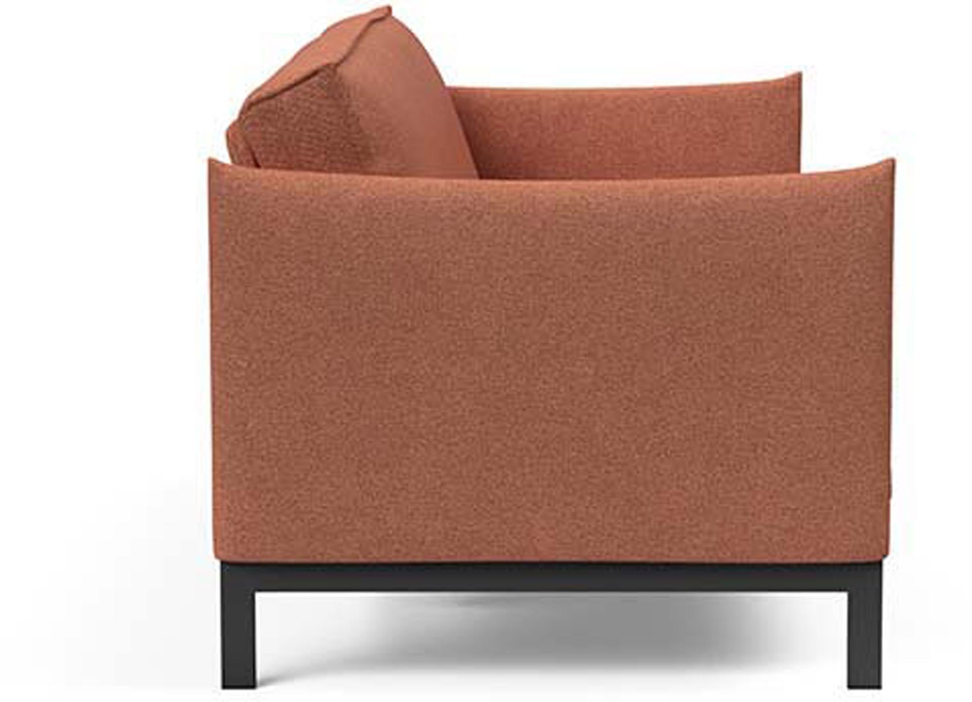 Erleben Sie das Junus 140 Bettsofa Sharp Plus Cover Soft Spring von Innovation Living – modern, bequem und perfekt für Gästeübernachtungen.