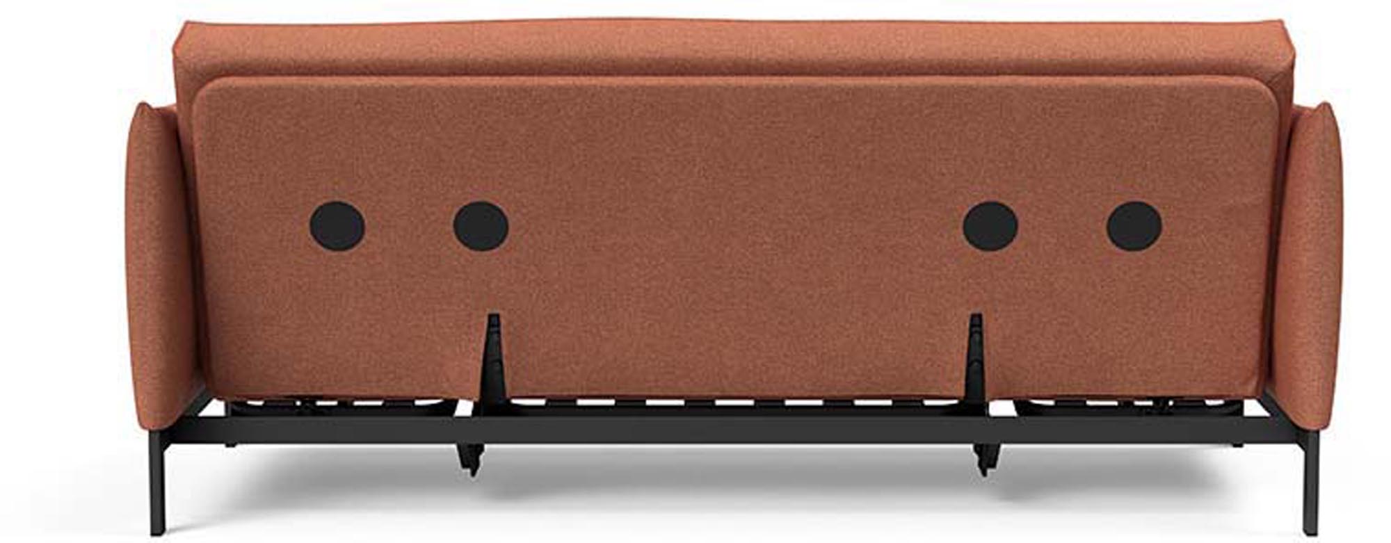 Entdecken Sie das Junus 140 Bettsofa Sharp Plus Cover Soft Spring von Innovation Living – stilvoll, funktional und ideal für kleine Räume.