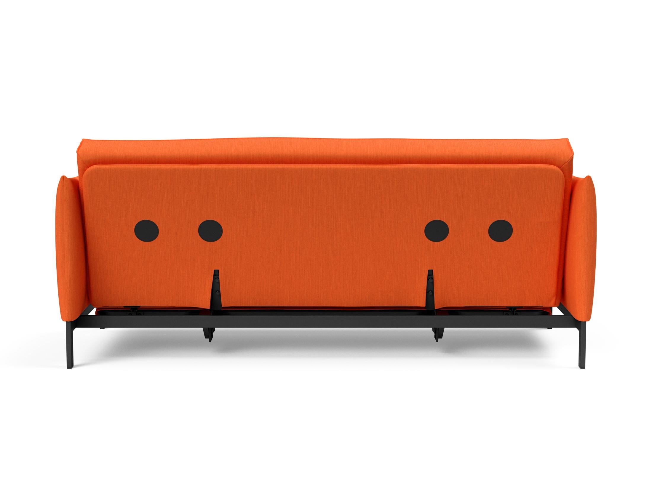 Erleben Sie das Junus 140 Bettsofa Sharp Plus Cover – modernes Design, herausragender Komfort mit Soft Spring Matratze und abnehmbarem Bezug für kleine Räume.