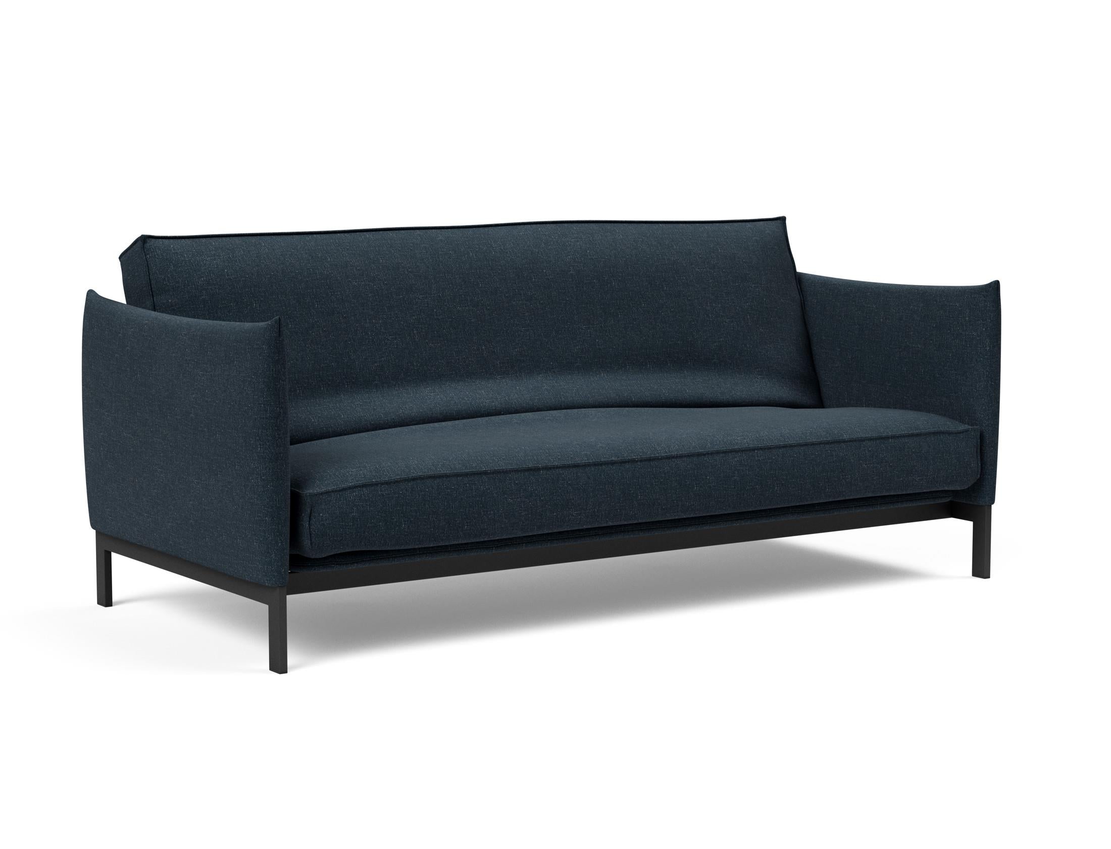 Erleben Sie das Junus 140 Bettsofa Sharp Plus Cover – ein elegantes, praktisches Sofa mit abnehmbarem Bezug und komfortabler Soft Spring Matratze für Ihr Zuhause.