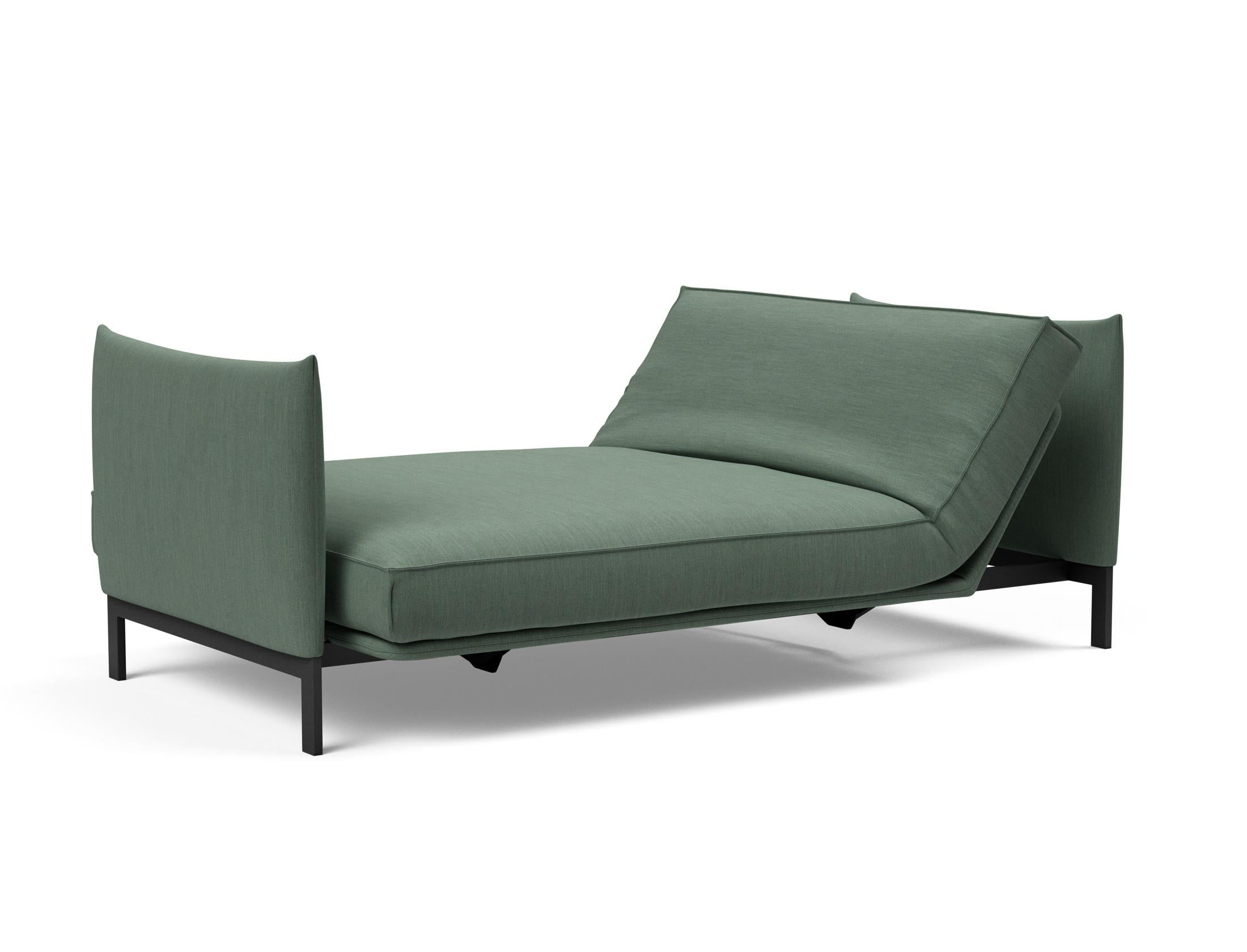 Entdecken Sie das Junus 140 Bettsofa Sharp Plus Cover – stilvolles, multifunktionales Möbelstück mit abnehmbarem Bezug und hochwertiger Soft Spring Matratze.
