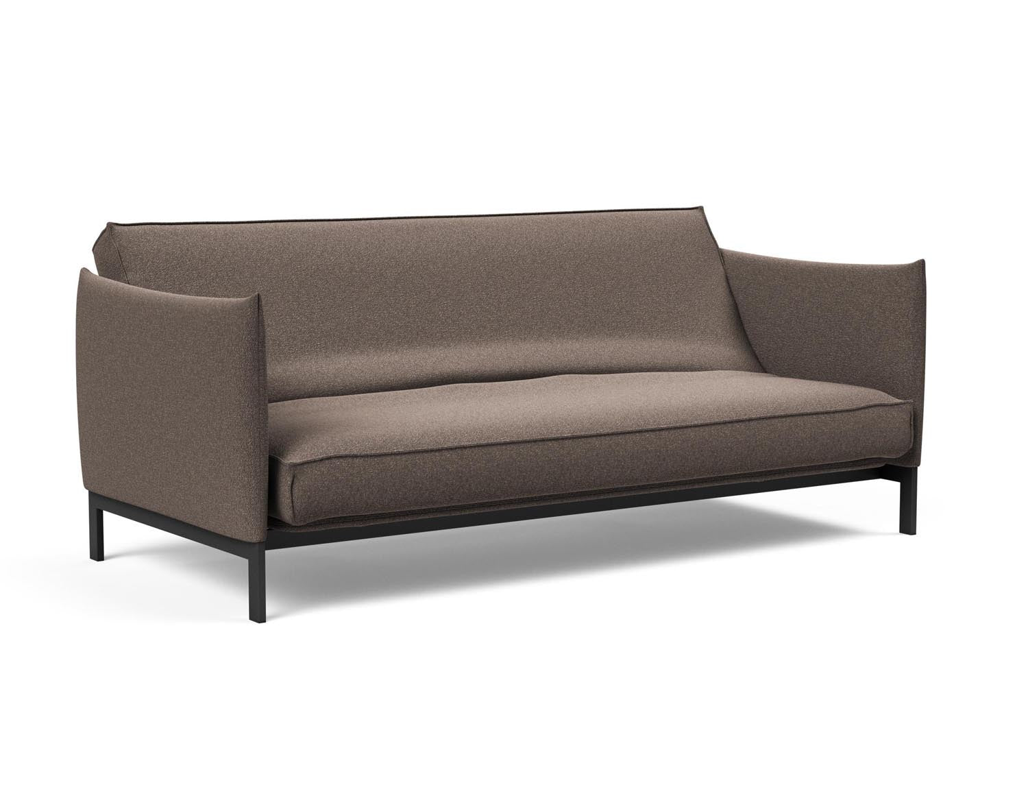 Erleben Sie das Junus 140 Bettsofa Sharp Plus Cover – modernes dänisches Design, abnehmbarer Bezug und luxuriöse Soft Spring Matratze für optimalen Komfort.