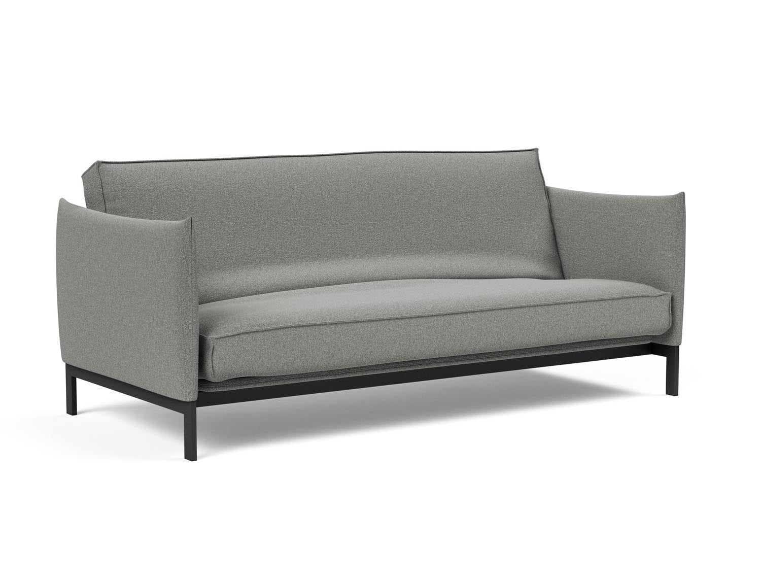 Erleben Sie das Junus 140 Bettsofa Sharp Plus Cover – modernes dänisches Design, abnehmbarer Bezug und luxuriöse Soft Spring Matratze für optimalen Komfort.