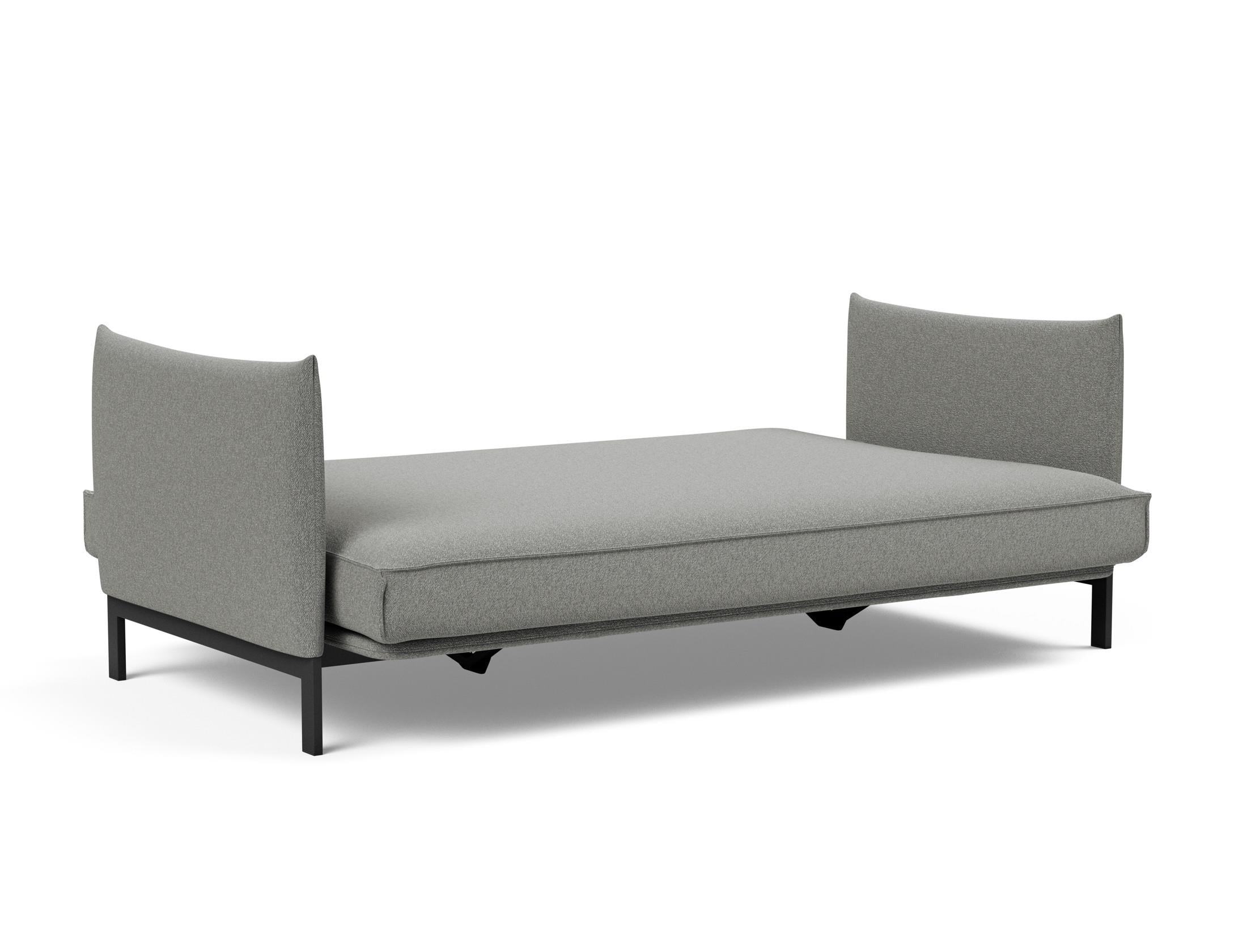 Erleben Sie das Junus 140 Bettsofa Sharp Plus Cover – ein elegantes, praktisches Sofa mit abnehmbarem Bezug und komfortabler Soft Spring Matratze für Ihr Zuhause.