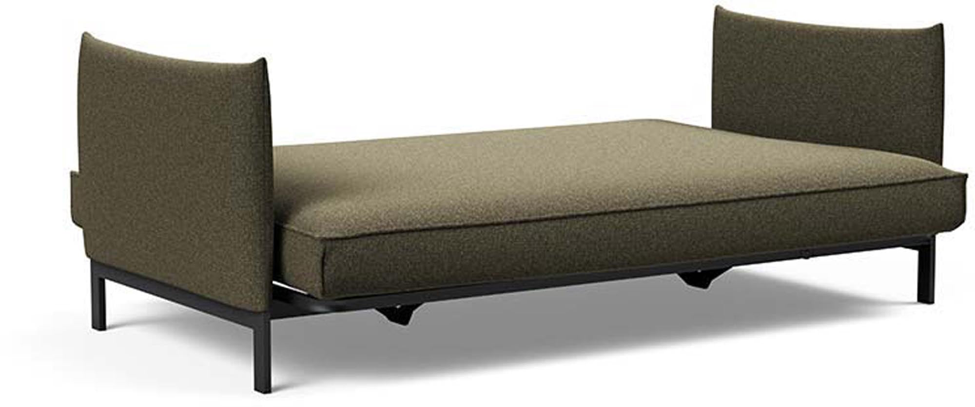 Entdecken Sie das Junus 140 Bettsofa Sharp Plus Cover von Innovation Living – stilvolles Design, vielseitige Liegeoptionen und langlebige Materialien für höchsten Komfort.