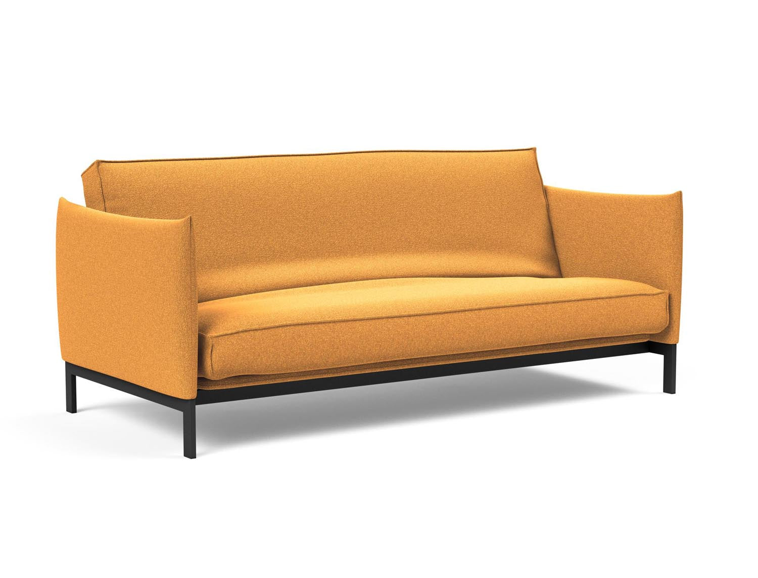 Erleben Sie das Junus 140 Bettsofa Sharp Plus Cover – modernes dänisches Design, abnehmbarer Bezug und luxuriöse Soft Spring Matratze für optimalen Komfort.