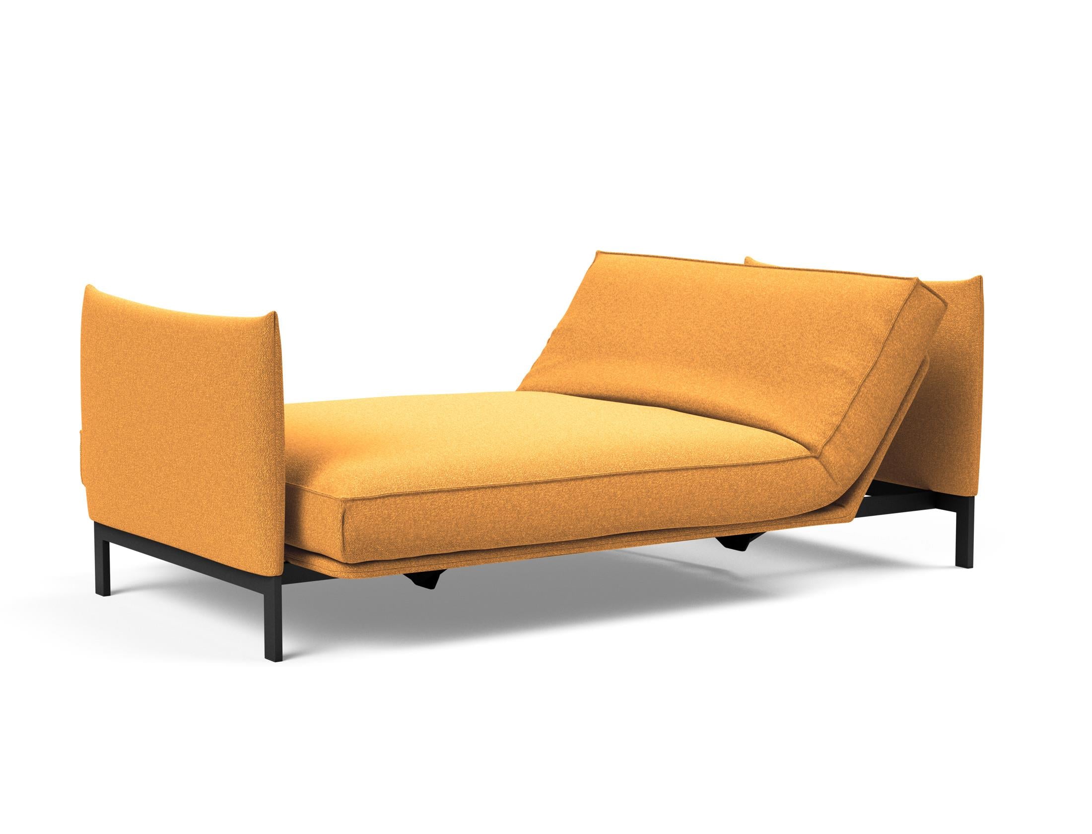Entdecken Sie das Junus 140 Bettsofa Sharp Plus Cover – stilvolles, multifunktionales Möbelstück mit abnehmbarem Bezug und hochwertiger Soft Spring Matratze.