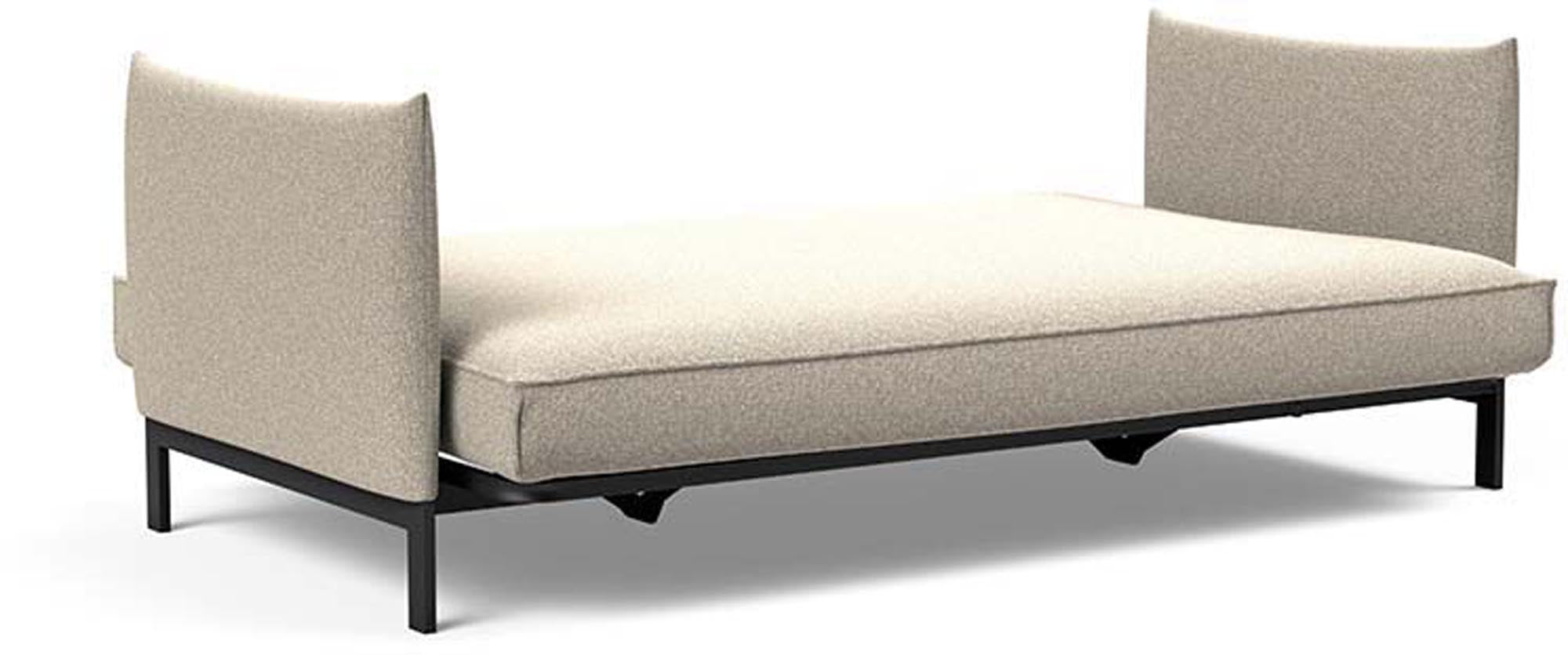 Entdecken Sie das Junus 140 Bettsofa Sharp Plus Cover von Innovation Living – stilvolles Design, vielseitige Liegeoptionen und langlebige Materialien für höchsten Komfort.