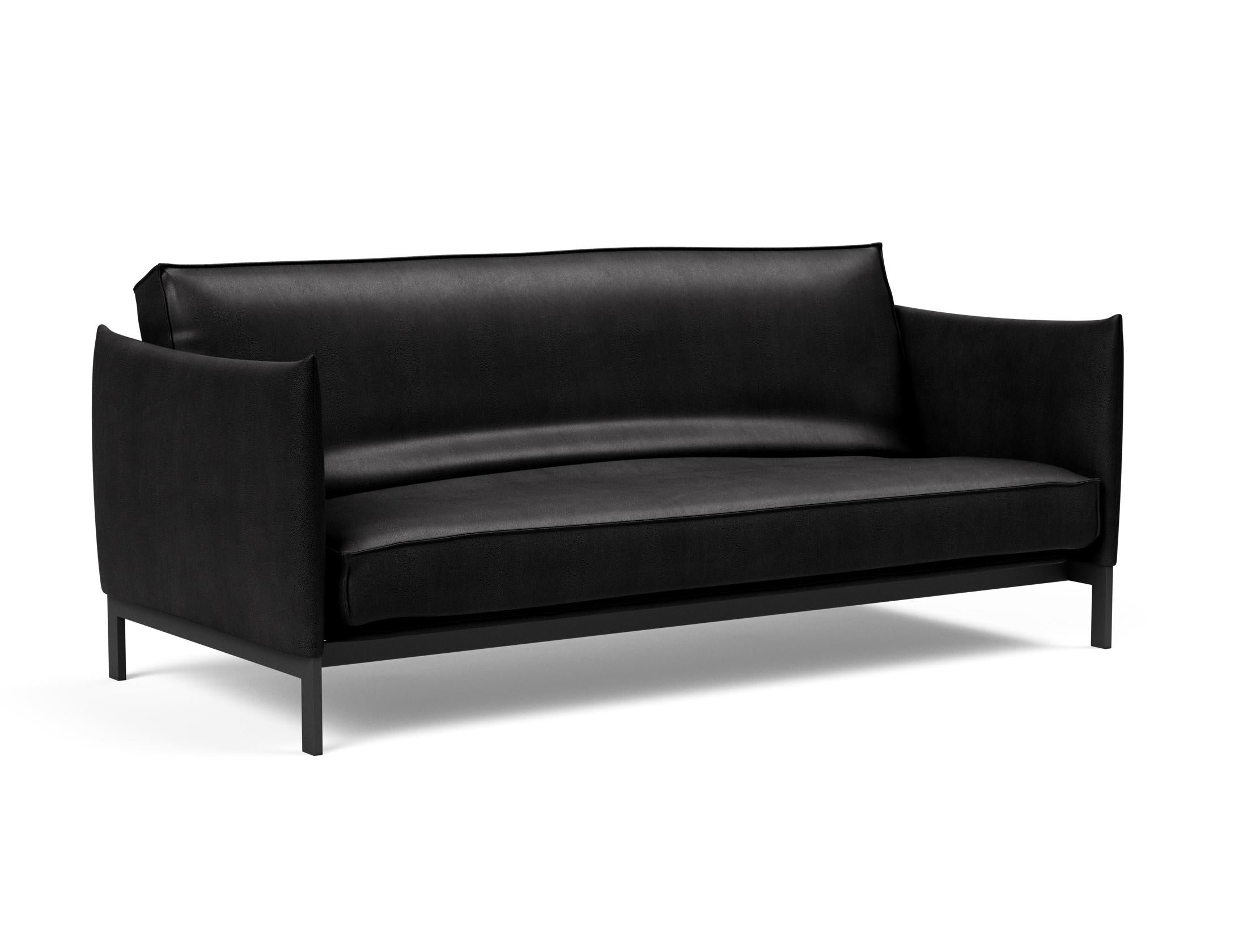 Erleben Sie das Junus 140 Bettsofa Sharp Plus Cover – ein elegantes, praktisches Sofa mit abnehmbarem Bezug und komfortabler Soft Spring Matratze für Ihr Zuhause.