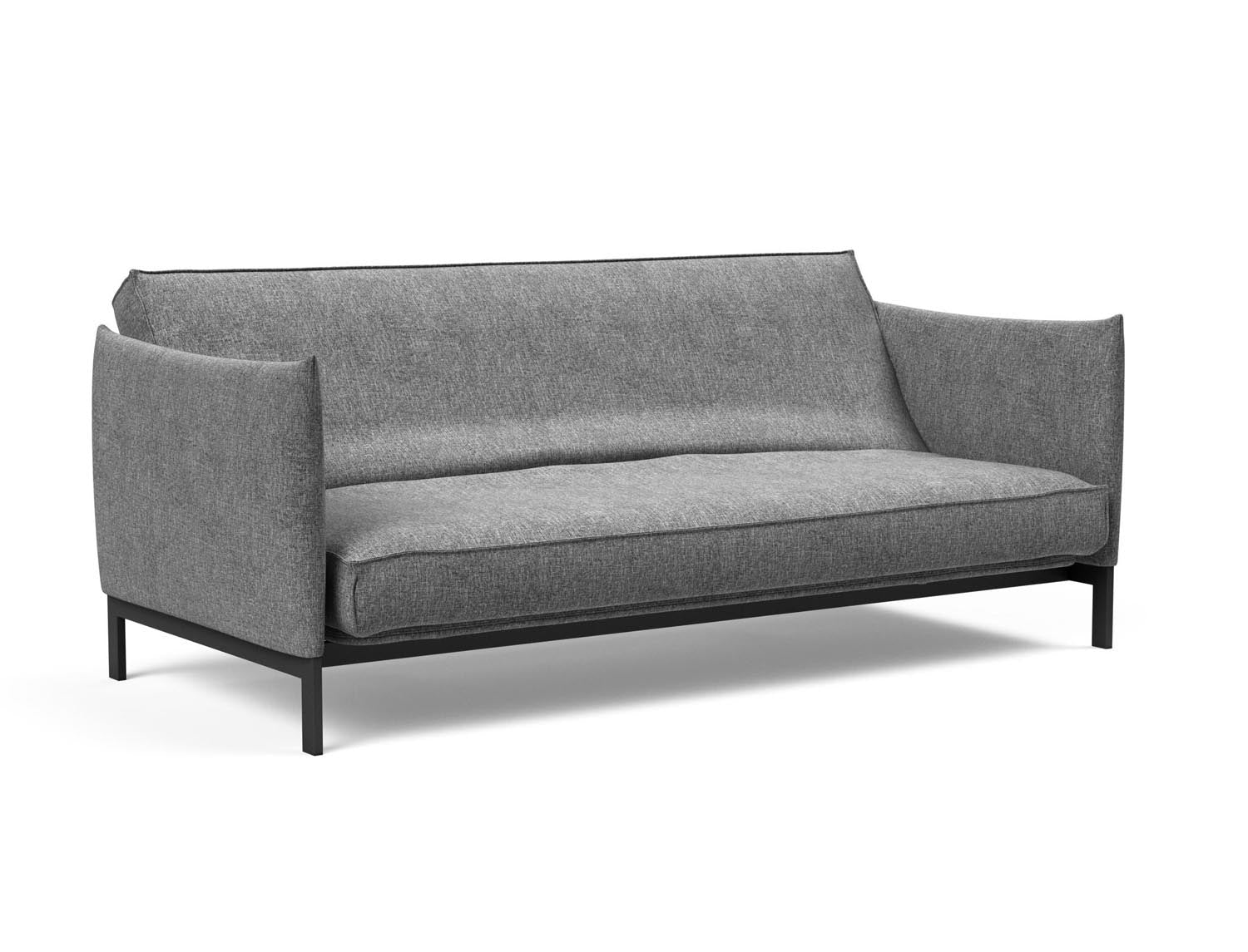 Erleben Sie das Junus 140 Bettsofa Sharp Plus Cover – modernes dänisches Design, abnehmbarer Bezug und luxuriöse Soft Spring Matratze für optimalen Komfort.