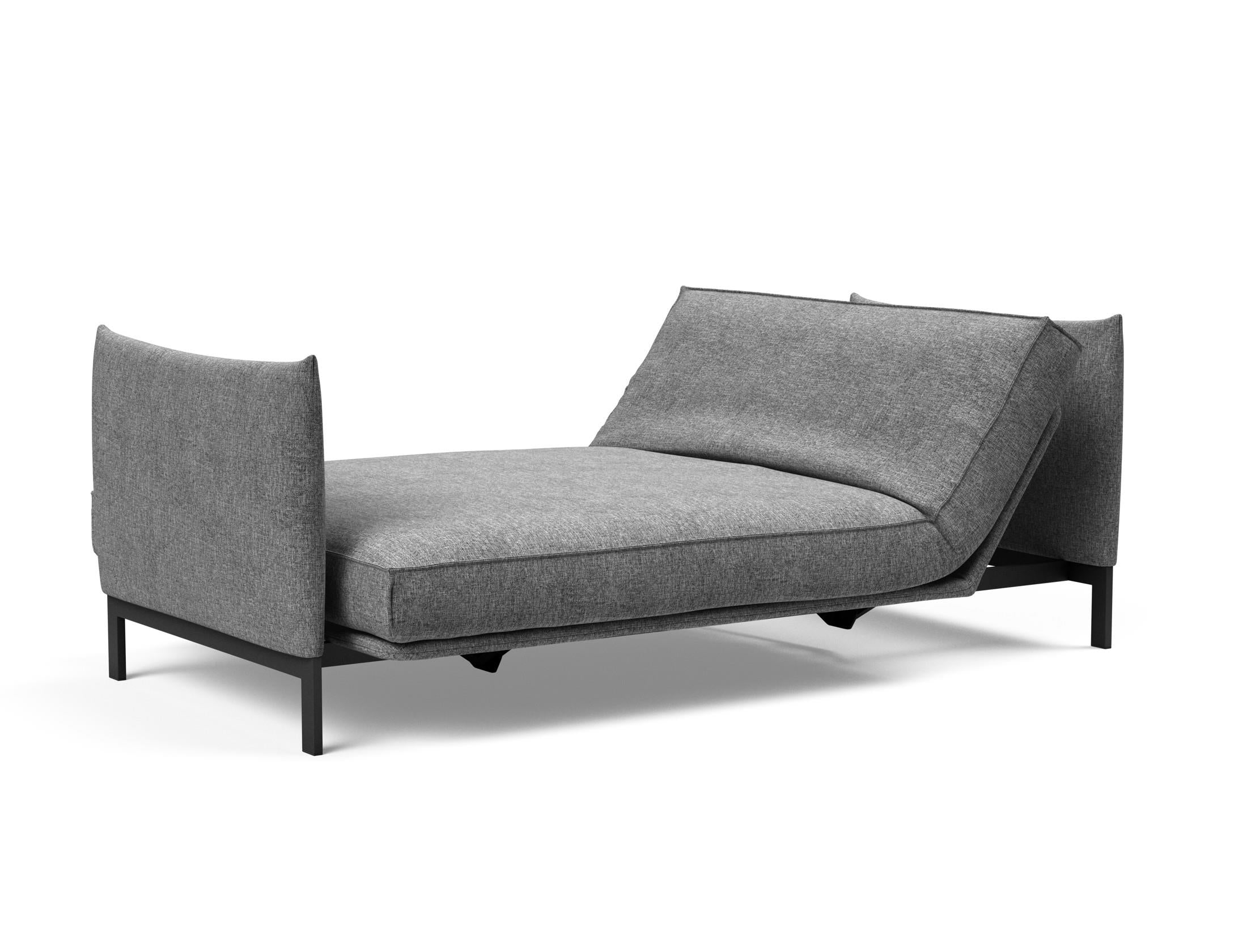 Entdecken Sie das Junus 140 Bettsofa Sharp Plus Cover – stilvolles, multifunktionales Möbelstück mit abnehmbarem Bezug und hochwertiger Soft Spring Matratze.