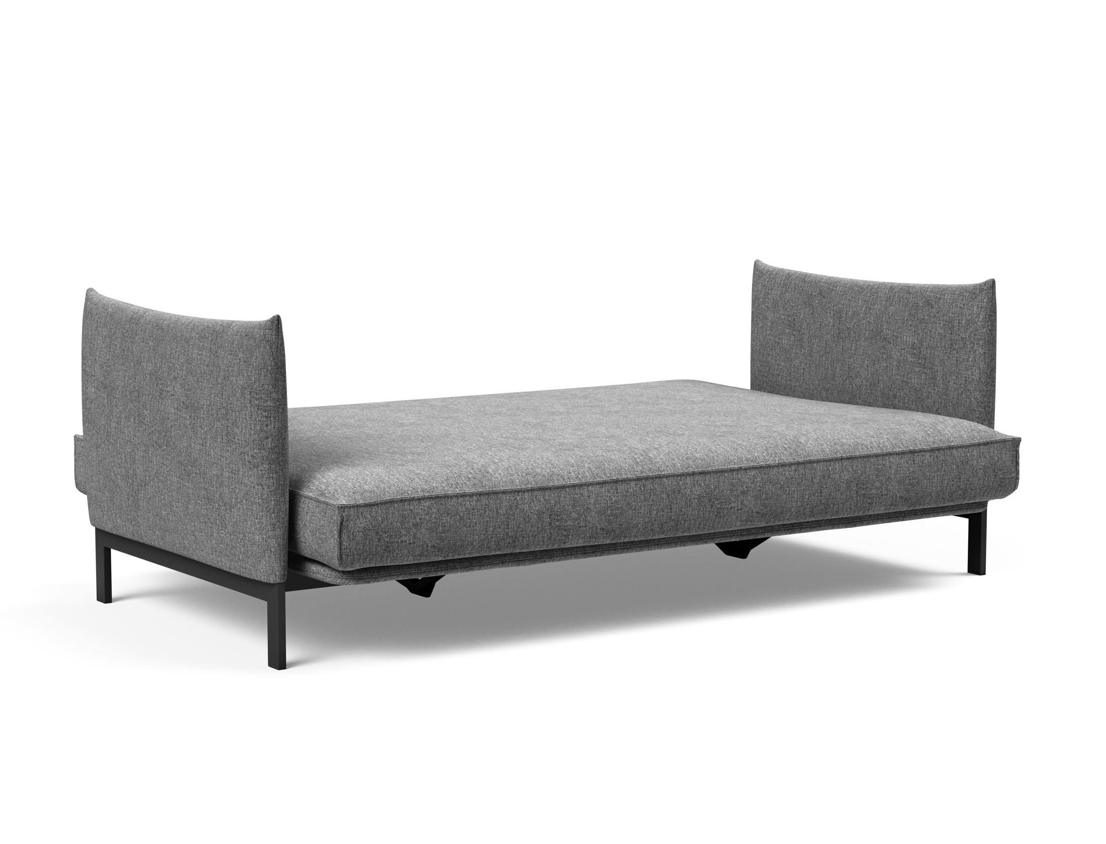 Erleben Sie das Junus 140 Bettsofa Sharp Plus Cover – ein elegantes, praktisches Sofa mit abnehmbarem Bezug und komfortabler Soft Spring Matratze für Ihr Zuhause.
