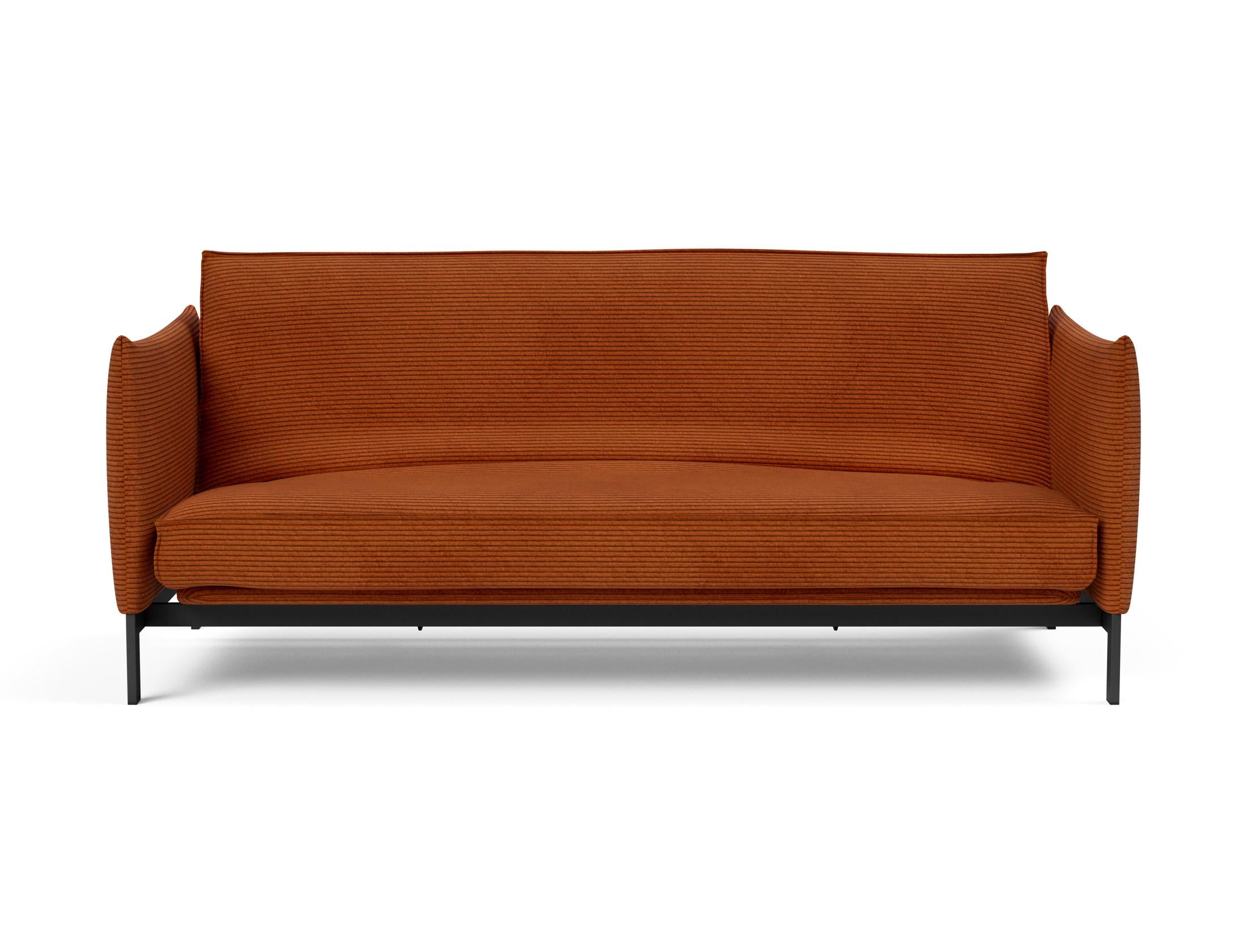 Elegantes Junus 140 Bettsofa mit hochwertigem Soft Spring Bezug, ideal für vielseitige Nutzung und komfortable Entspannung.
