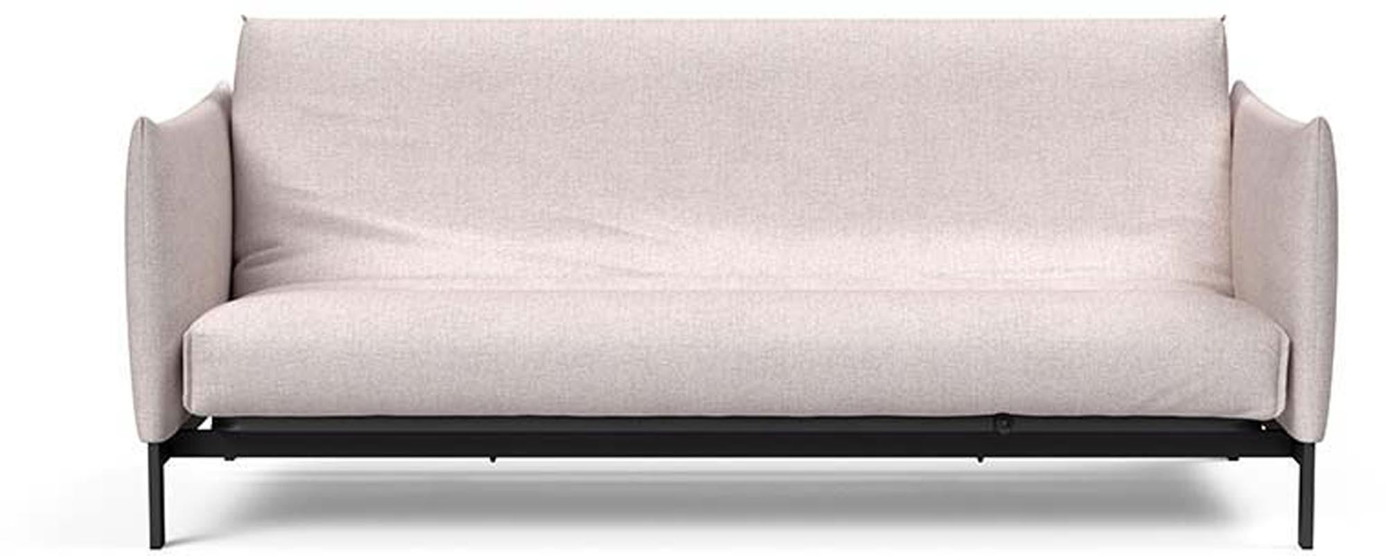 Erleben Sie das Junus 140 Bettsofa Nordic Cover von Innovation Living: modernes, funktionales Design, ideal für kleine Räume und Gästeübernachtungen.