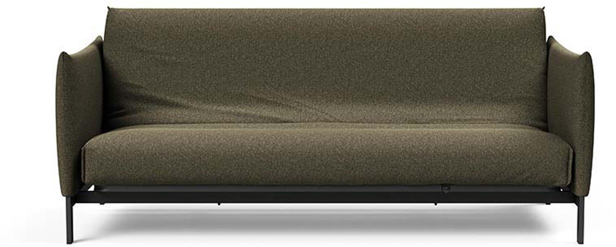 Erleben Sie das Junus 140 Bettsofa Nordic Cover von Innovation Living – modernes Design trifft auf vielseitige Nutzung für Ihr Wohnambiente.