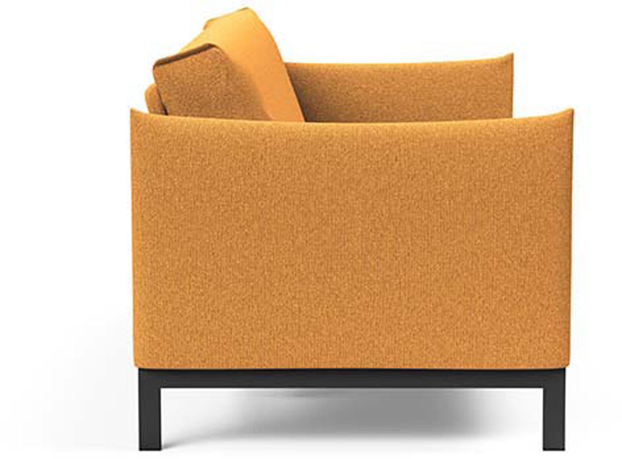 Erleben Sie das Junus 140 Bettsofa Nordic Cover von Innovation Living – modernes Design trifft auf vielseitige Nutzung für Ihr Wohnambiente.