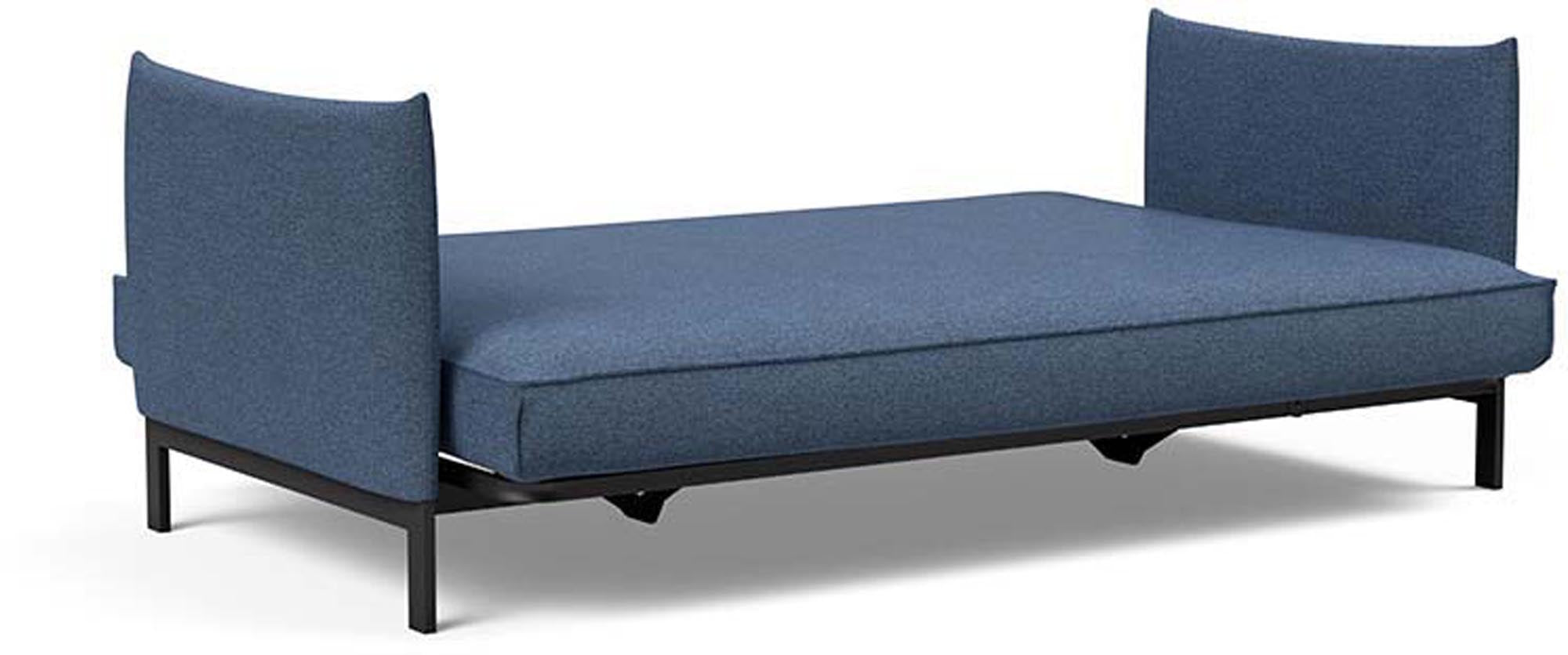 Entdecken Sie das Junus 140 Bettsofa Sharp Plus Cover von Innovation Living: stilvolles Design, vielseitige Liegeoptionen und langlebige Materialien für höchsten Komfort.