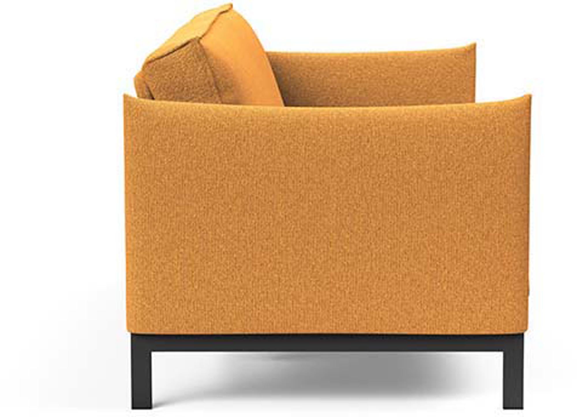 Erleben Sie das Junus 140 Bettsofa Sharp Plus Cover von Innovation Living – modern, funktional und perfekt für kleine Räume.