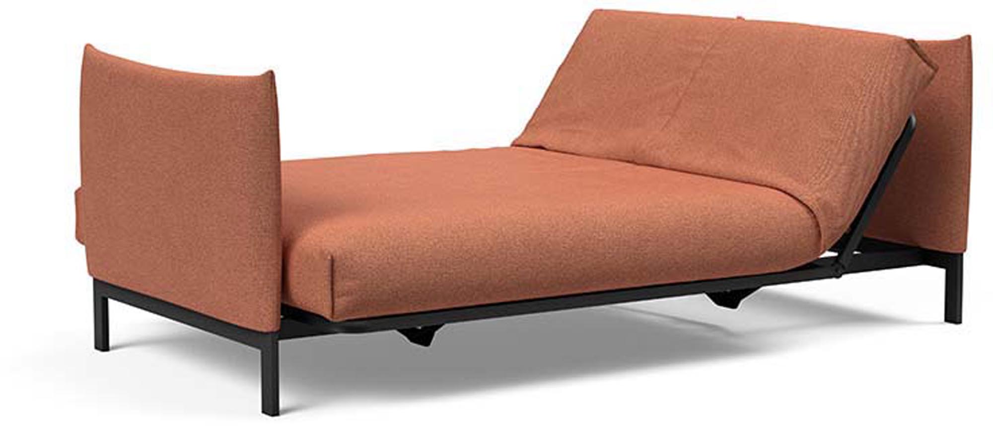 Entdecken Sie das Junus 140 Bettsofa Nordic Cover von Innovation Living – stilvoll, komfortabel und ideal für kleine Räume. Perfekt zum Sitzen und Schlafen!