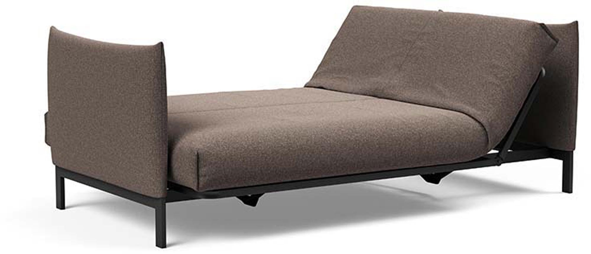 Entdecken Sie das Junus 140 Bettsofa Nordic Cover von Innovation Living – stilvoll, komfortabel und ideal für kleine Räume. Perfekt zum Sitzen und Schlafen!