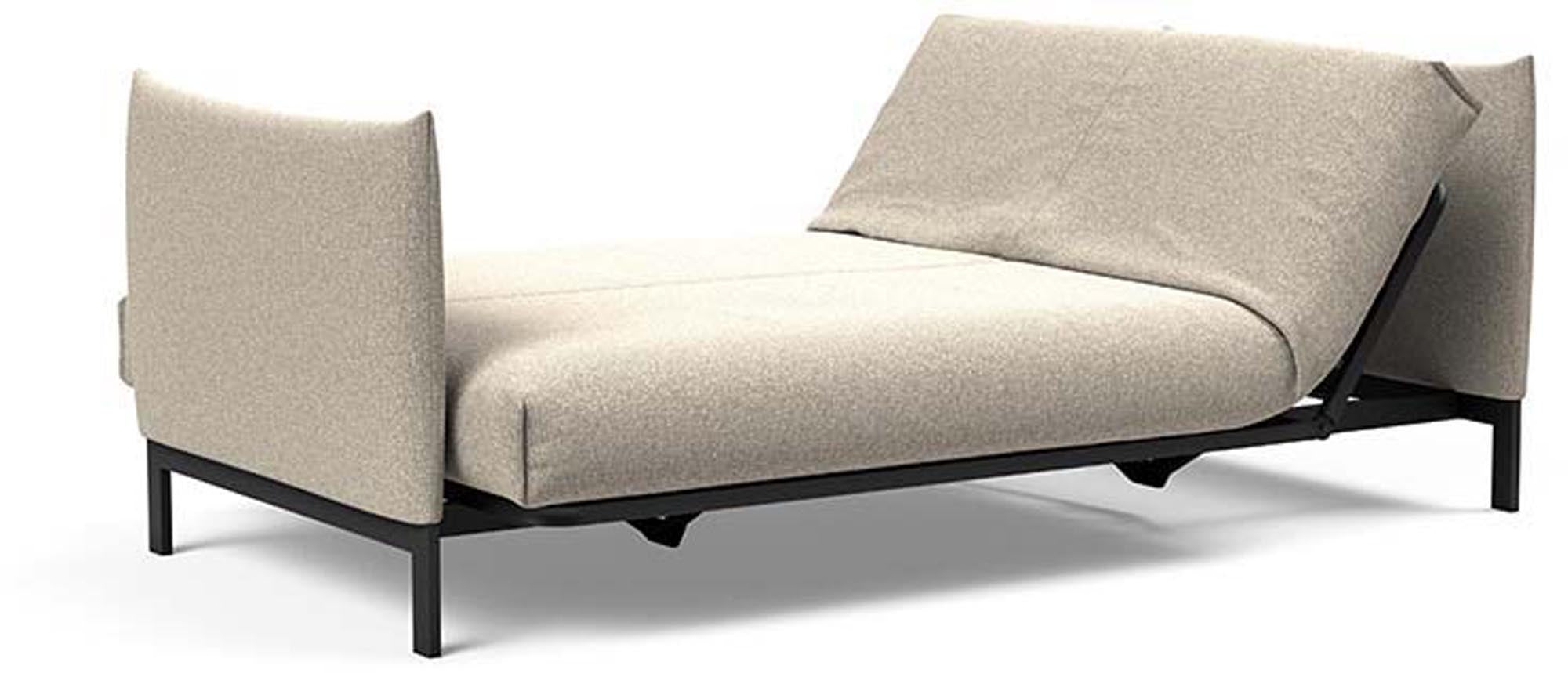 Entdecken Sie das stilvolle Junus 140 Bettsofa Nordic Cover von Innovation Living – ideal für gemütliche Nächte und elegantes Wohnen.
