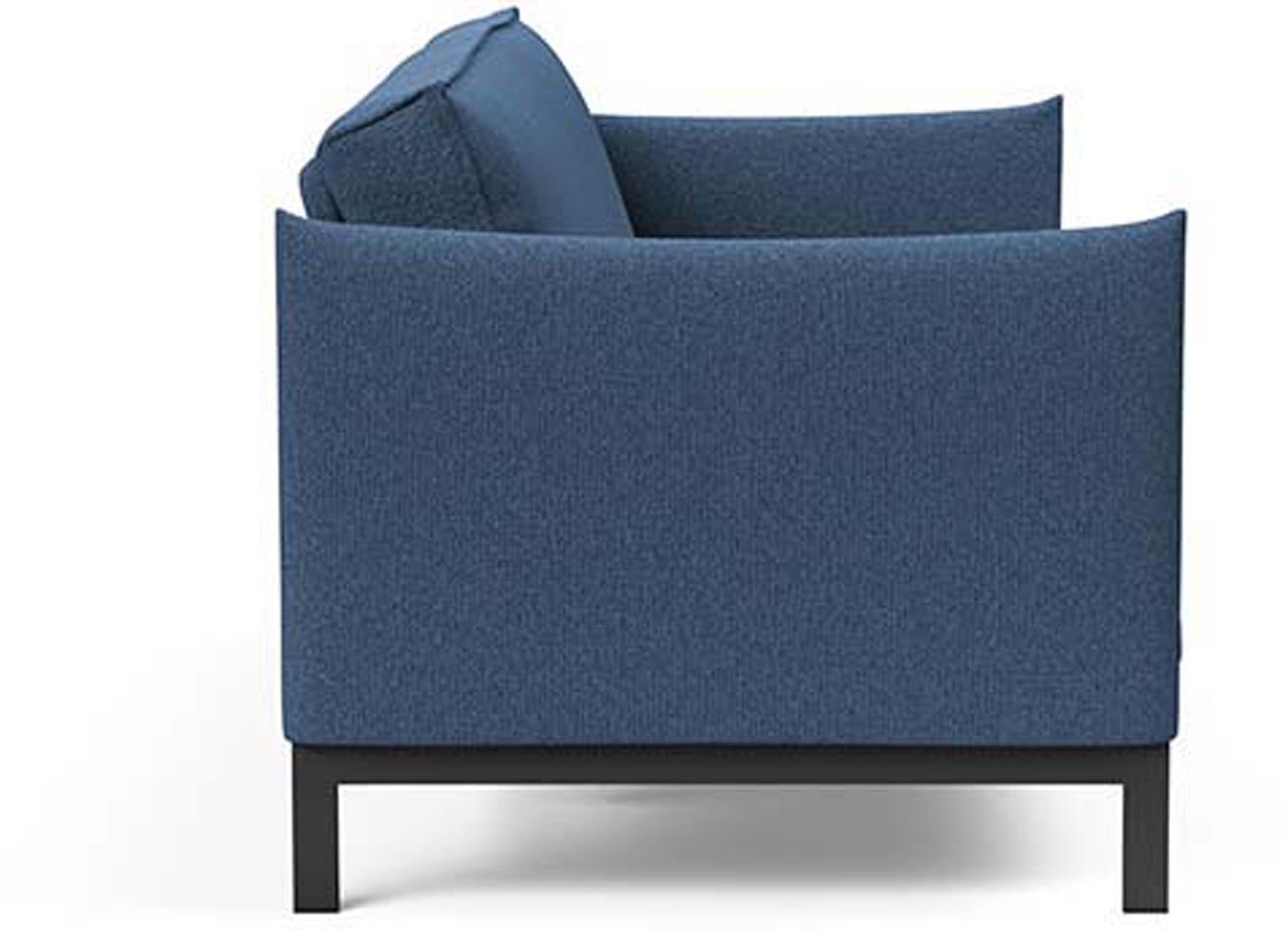 Erleben Sie das Junus 140 Bettsofa Sharp Plus Cover von Innovation Living – modern, funktional und ideal für kleine Räume.