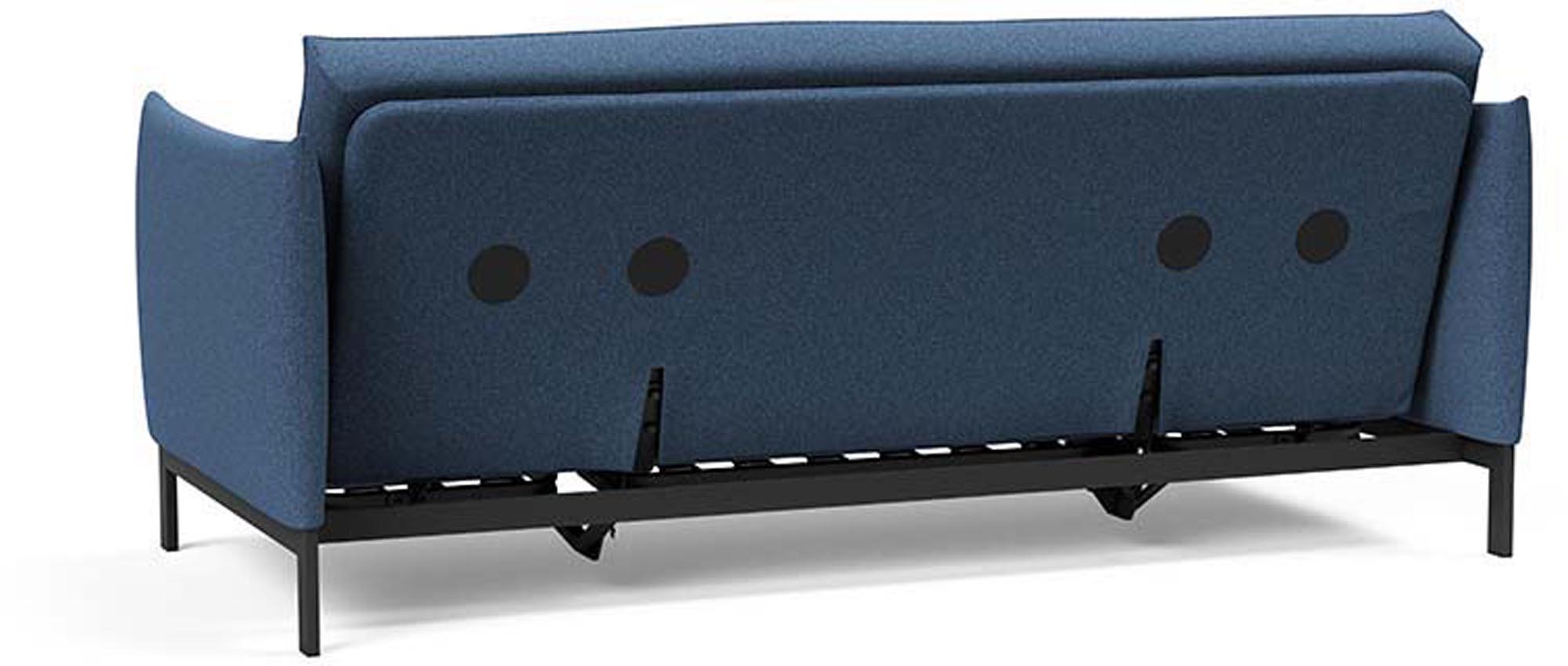 Erleben Sie das Junus 140 Bettsofa Sharp Plus Cover von Innovation Living – modernes Design, flexible Liegepositionen und hochwertige Materialien für optimalen Komfort.