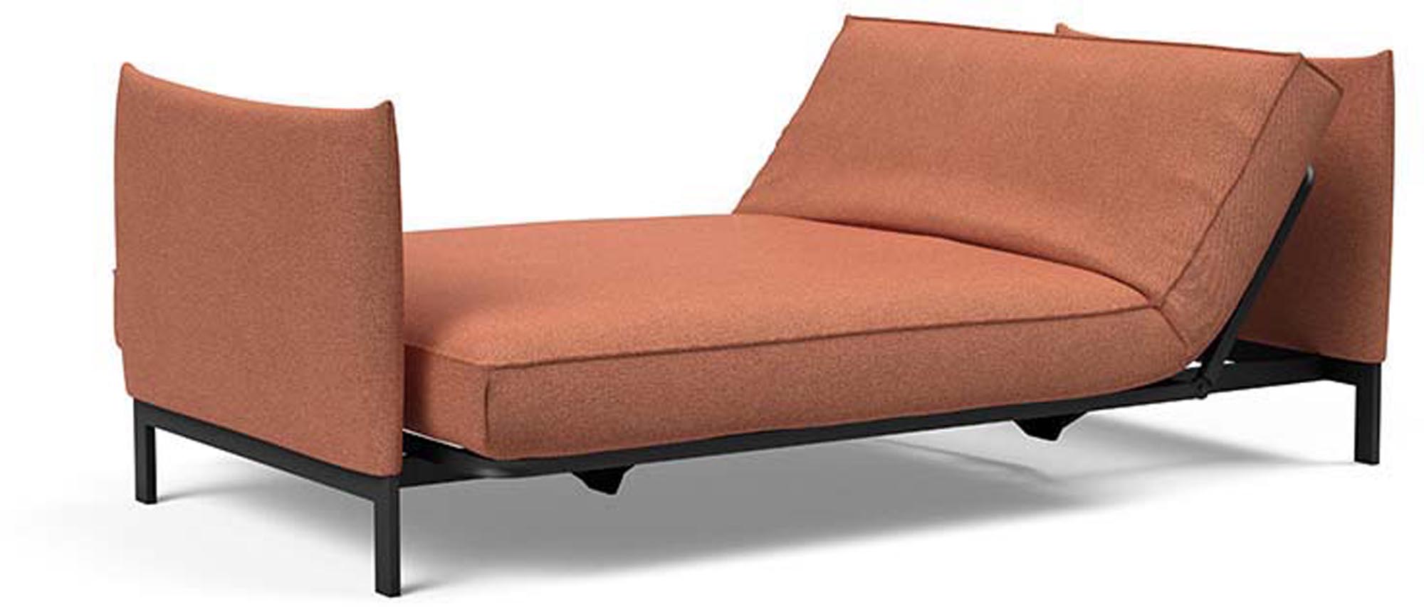 Entdecken Sie das Junus 140 Bettsofa Sharp Plus Cover von Innovation Living – stilvoll, komfortabel und ideal für vielseitige Wohnlösungen.