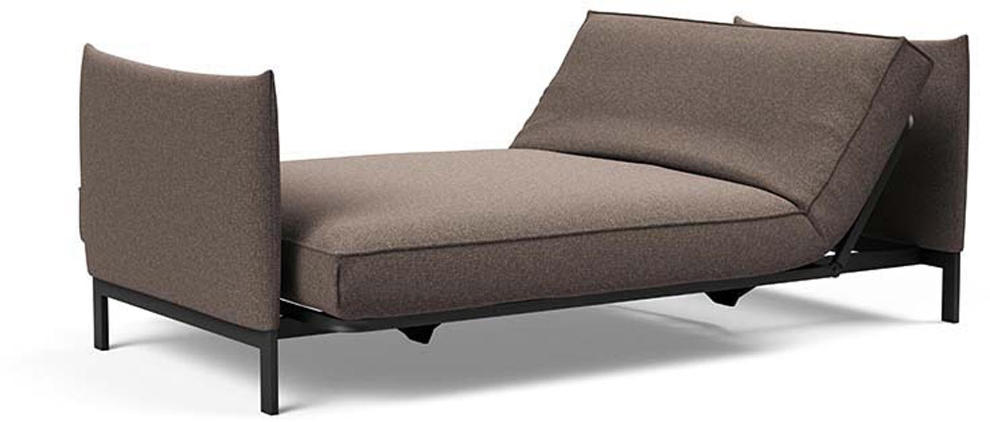 Entdecken Sie das Junus 140 Bettsofa Sharp Plus Cover von Innovation Living – stilvoll, komfortabel und ideal für vielseitige Wohnlösungen.