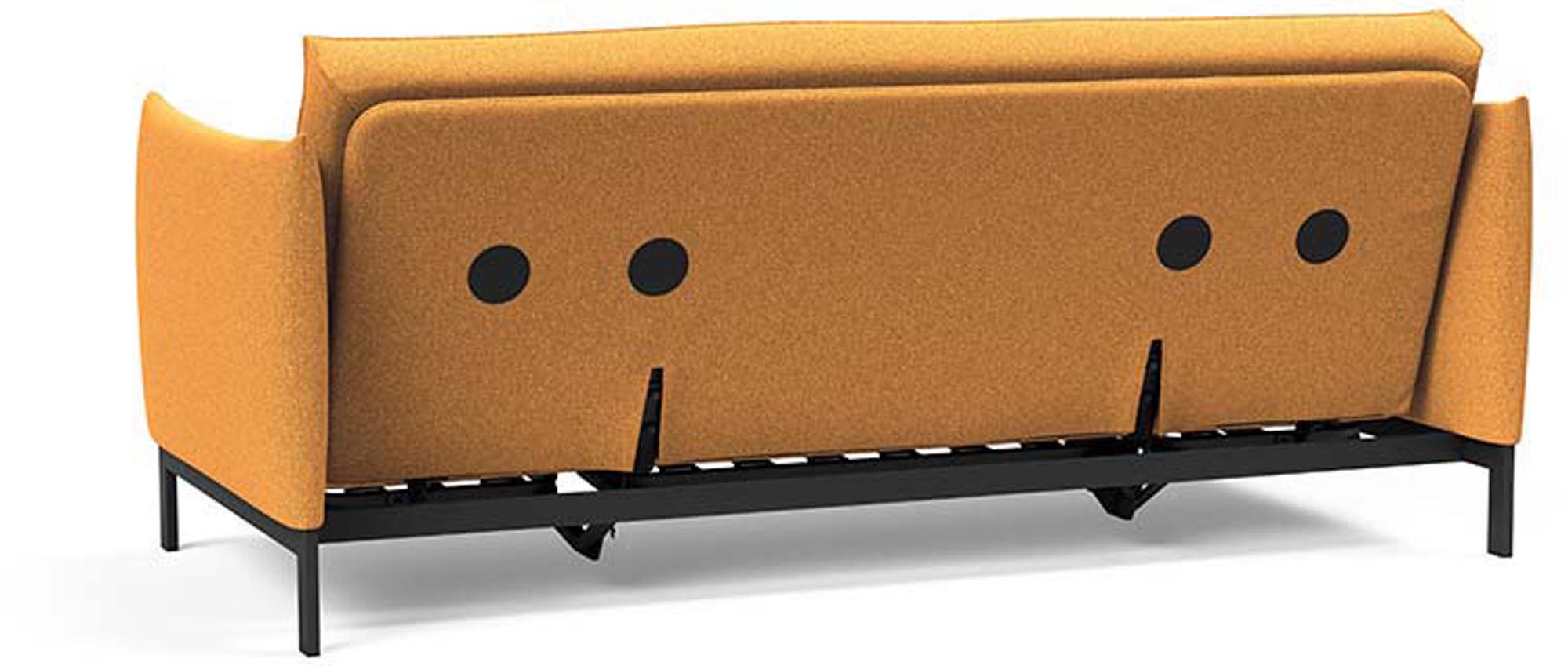 Entdecken Sie das Junus 140 Bettsofa Sharp Plus Cover von Innovation Living – stilvoll, komfortabel und ideal für vielseitige Wohnlösungen.