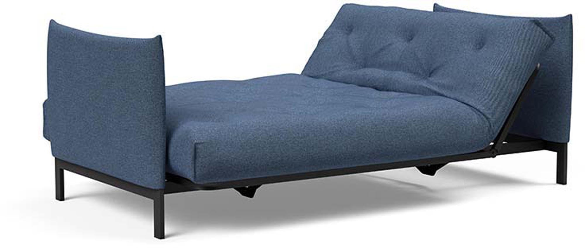 Erleben Sie das Junus 140 Bettsofa Nordic von Innovation Living – modern, funktional und ideal für kleine Räume, für Komfort rund um die Uhr.