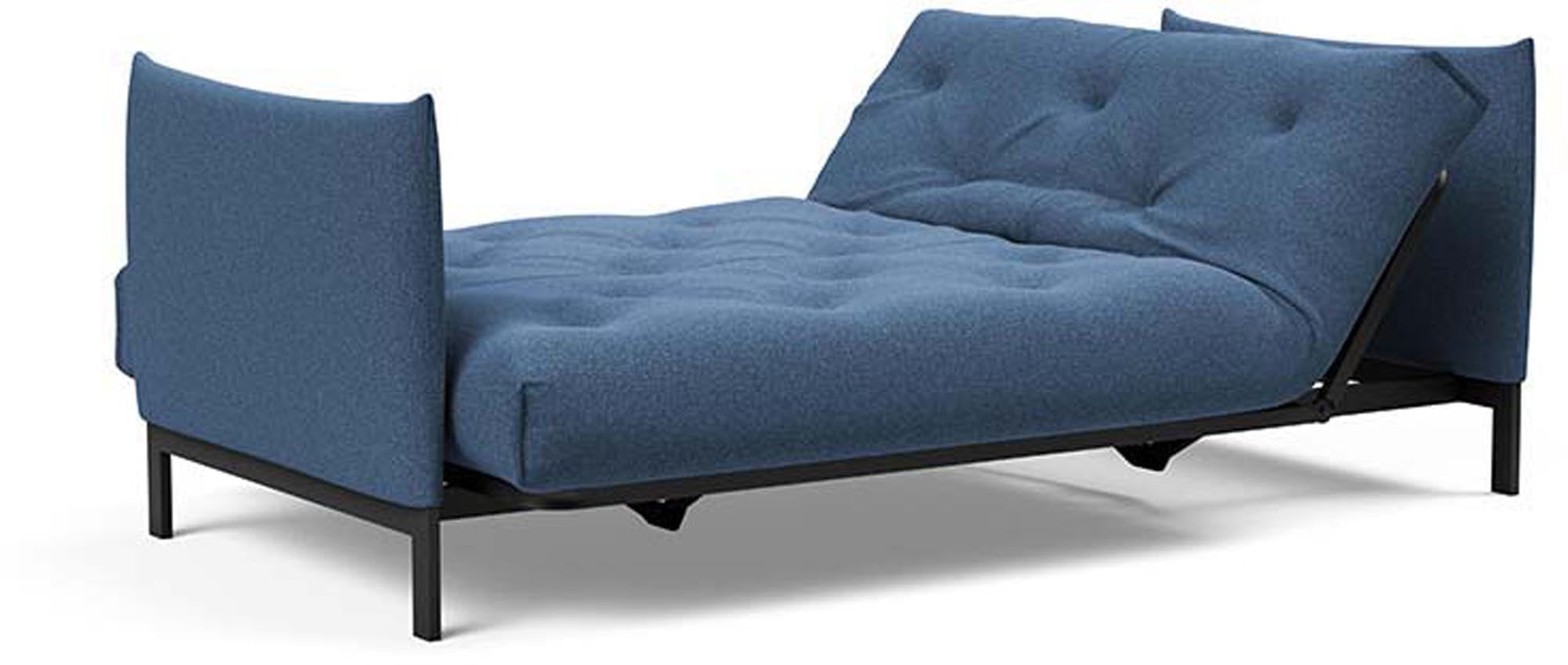 Erleben Sie das Junus 140 Bettsofa Nordic von Innovation Living – modern, funktional und ideal für kleine Räume, für Komfort rund um die Uhr.