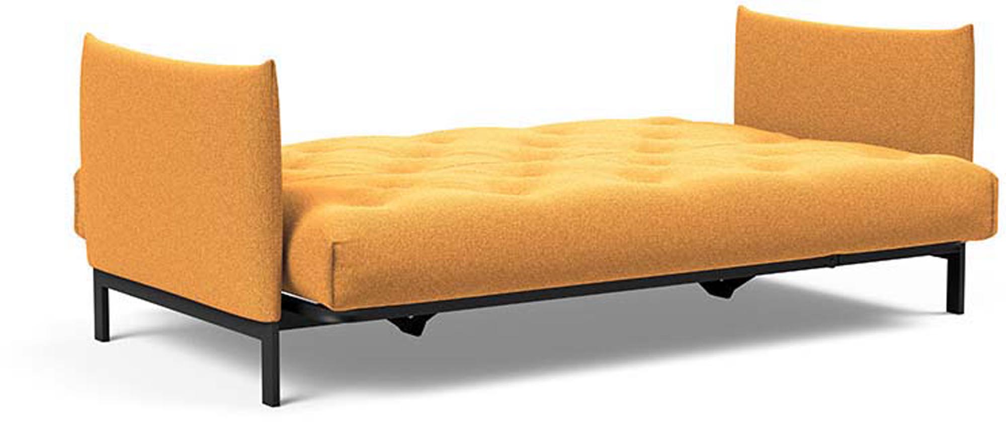 Erleben Sie das Junus 140 Bettsofa Nordic von Innovation Living – eine elegante Lösung für Sitzen und Schlafen, perfekt für jedes Zuhause.