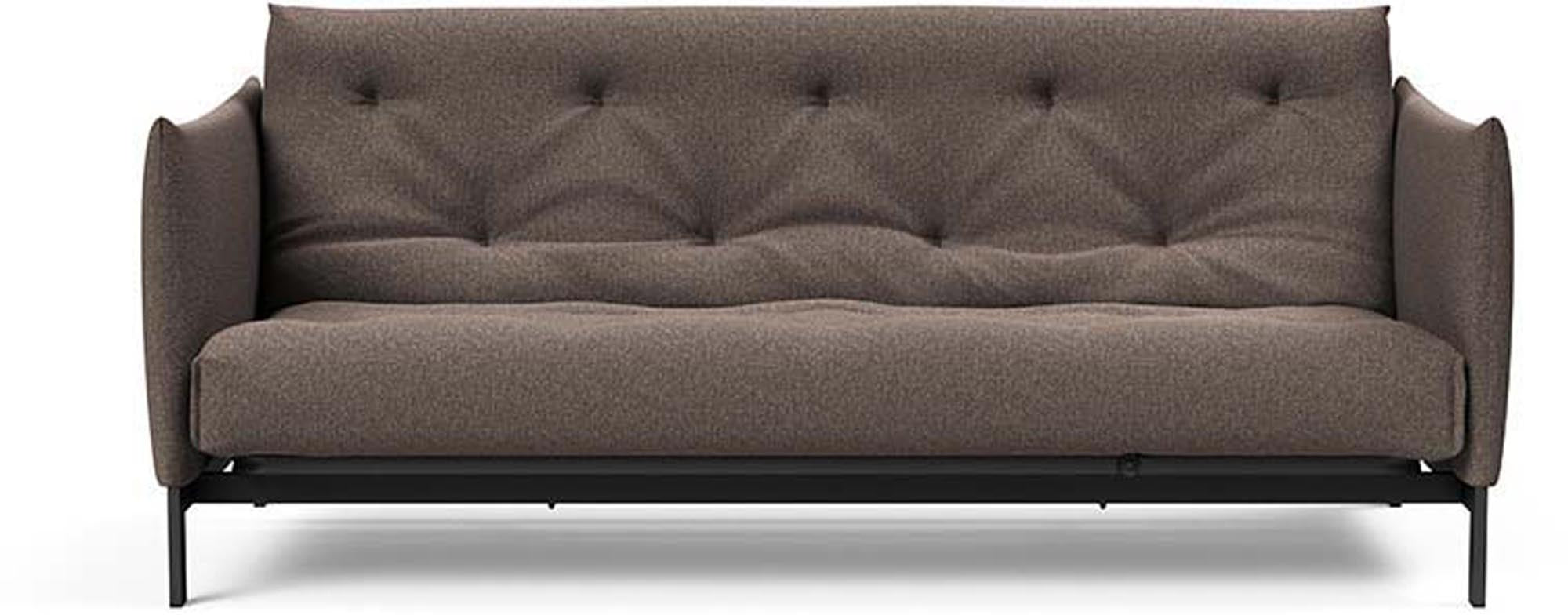 Erleben Sie das Junus 140 Bettsofa Nordic von Innovation Living – modernes Design, langlebiger Latex und hervorragender Schlafkomfort für jede Nacht.