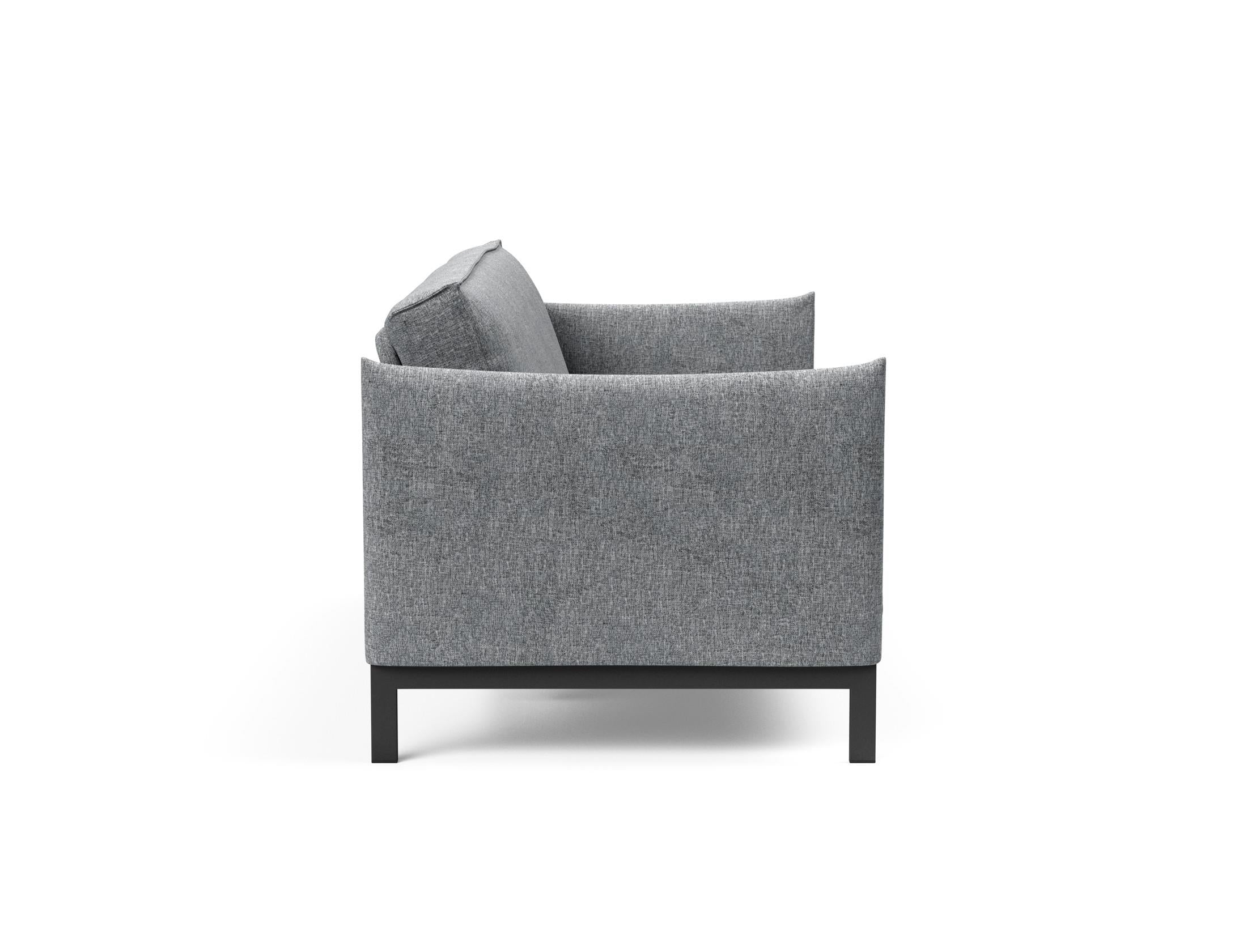 Entdecken Sie das Junus 140 Bettsofa mit Nordic Cover von Innovation Living – stilvoll, platzsparend und perfekt für Ihr Zuhause.