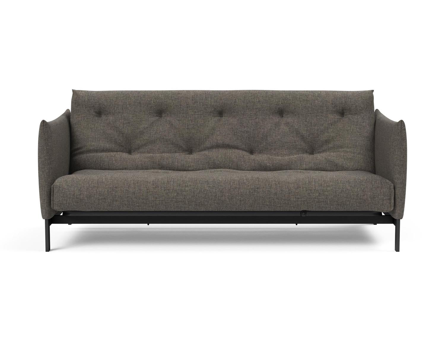Das Junus 140 Bettsofa Nordic von Innovation Living: modernes Design, Soft Spring Komfort, ideal für kleine Räume, flexibel und langlebig.