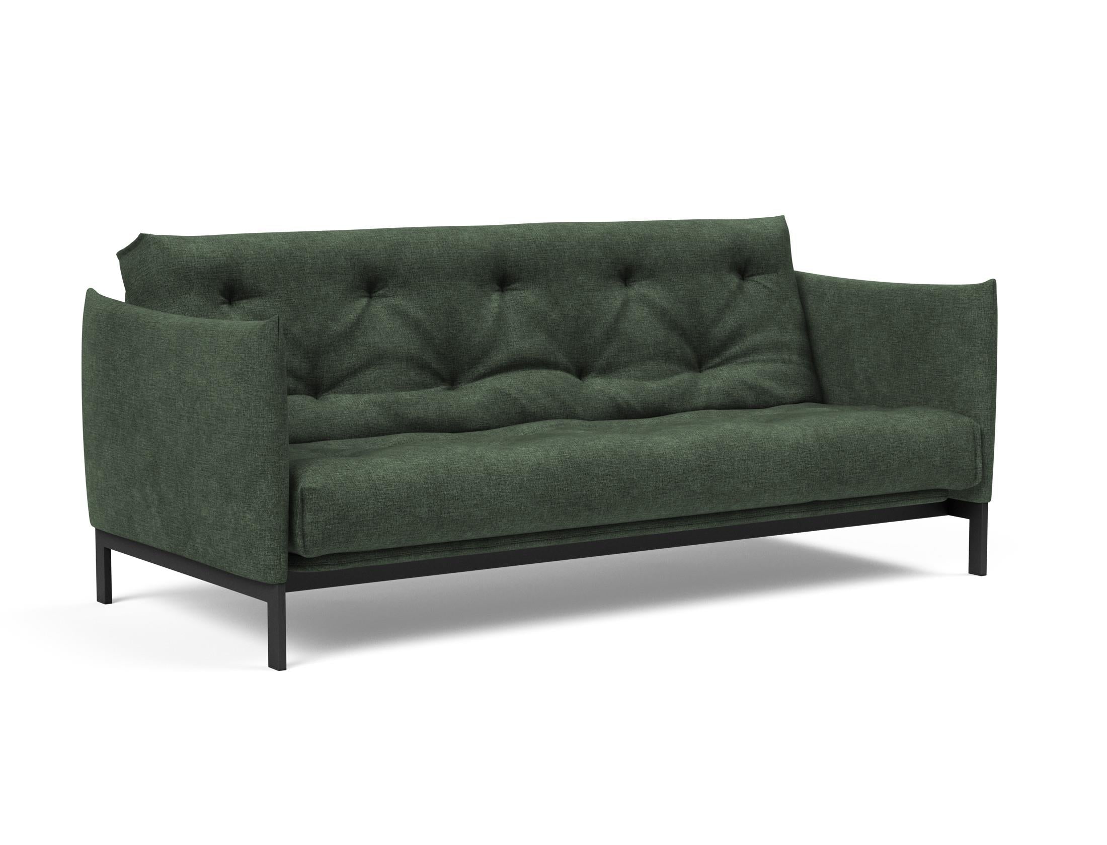 Erleben Sie das Junus 140 Bettsofa Nordic: Elegantes Design, erstklassige Federkernmatratze und vielseitige Nutzung für Ihr Zuhause.
