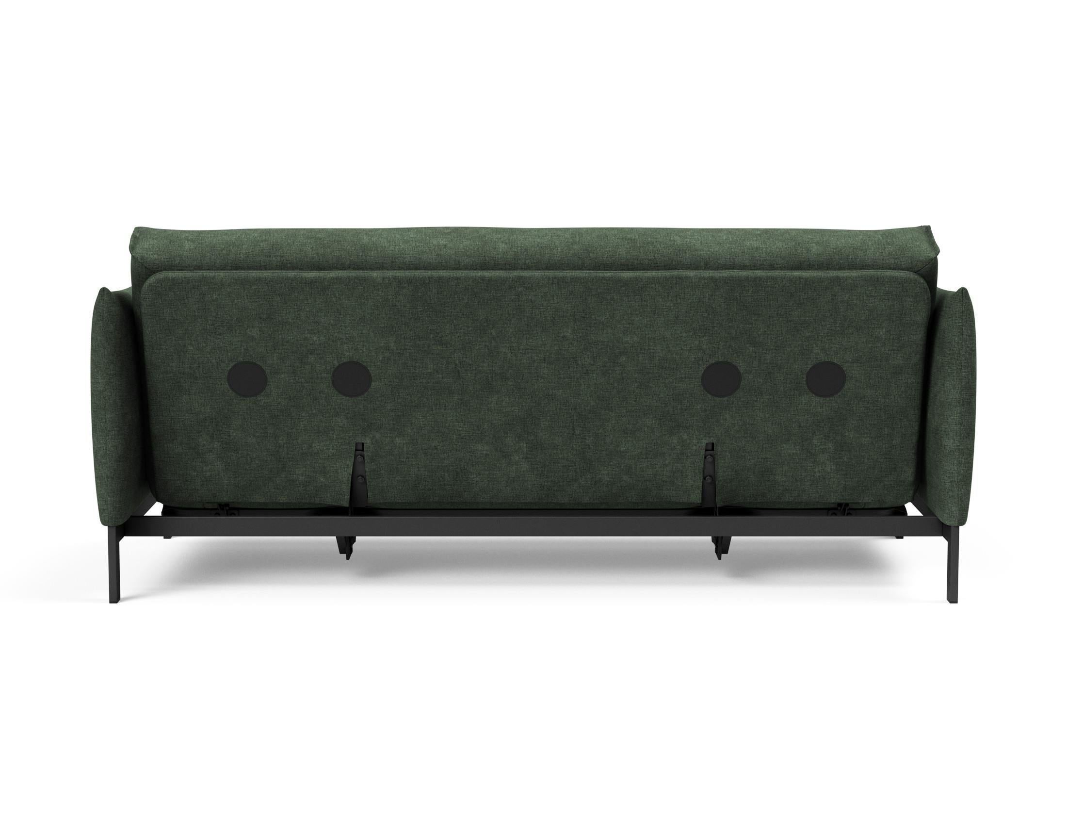 Erleben Sie das Junus 140 Bettsofa Nordic: Elegantes Design, erstklassige Federkernmatratze und vielseitige Nutzung für Ihr Zuhause.