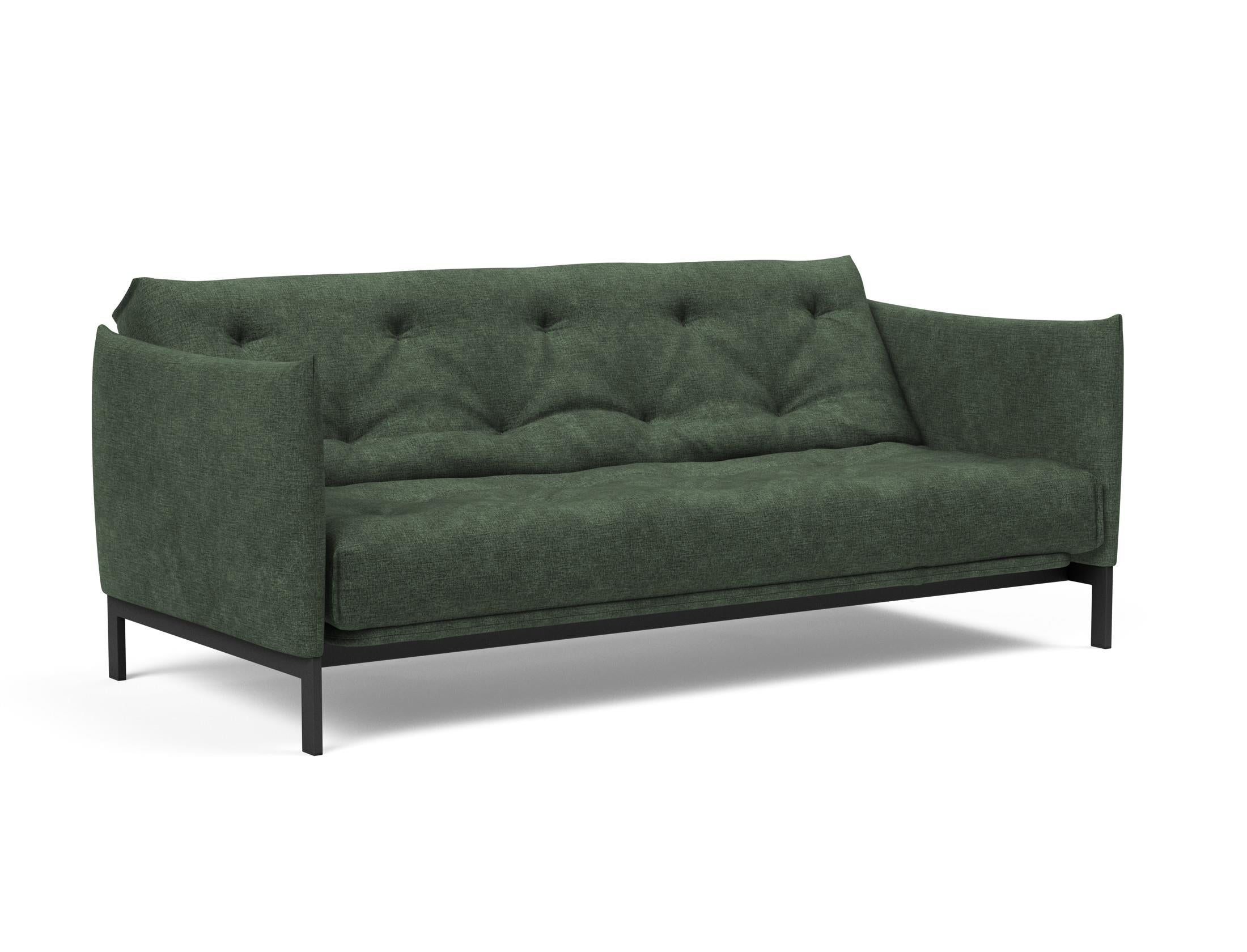 Erleben Sie das Junus 140 Bettsofa Nordic: Elegantes Design, erstklassige Federkernmatratze und vielseitige Nutzung für Ihr Zuhause.