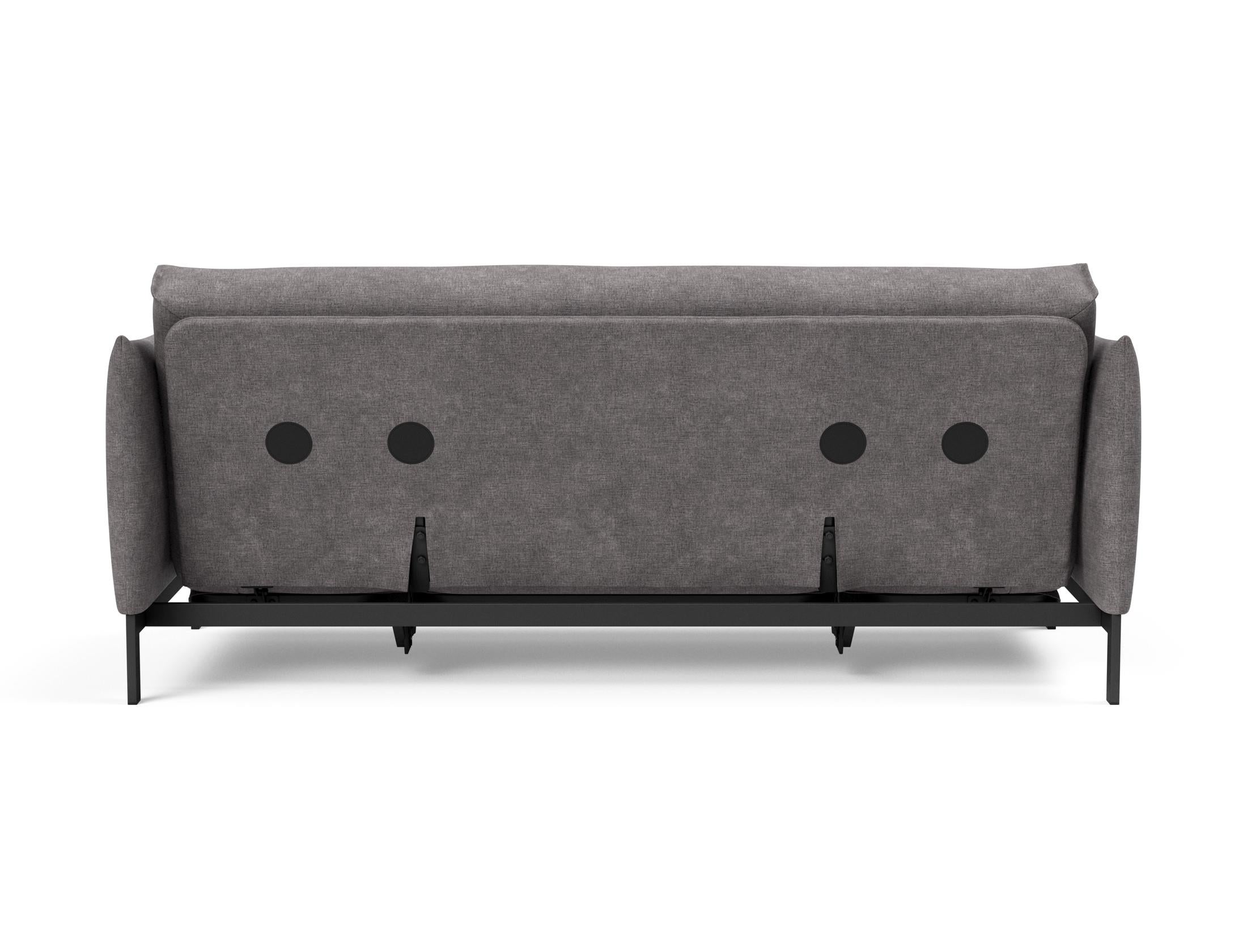 Erleben Sie das Junus 140 Bettsofa Nordic: Elegantes Design, erstklassige Federkernmatratze und vielseitige Nutzung für Ihr Zuhause.