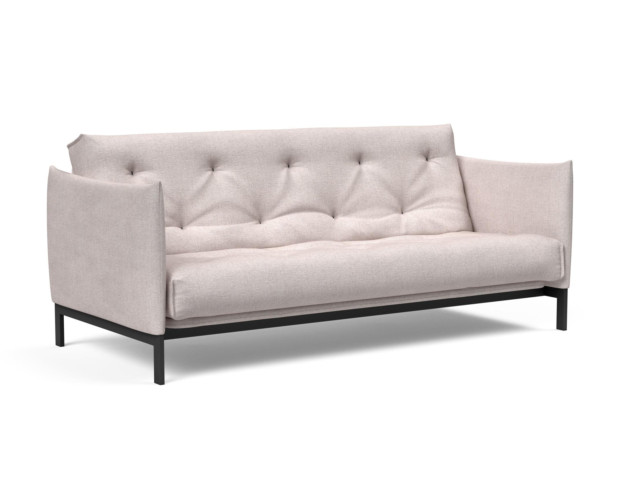 Entdecken Sie das Junus 140 Bettsofa Nordic Soft Spring von Innovation Living – stilvolles Design trifft auf erstklassigen Schlafkomfort für Ihr Zuhause.