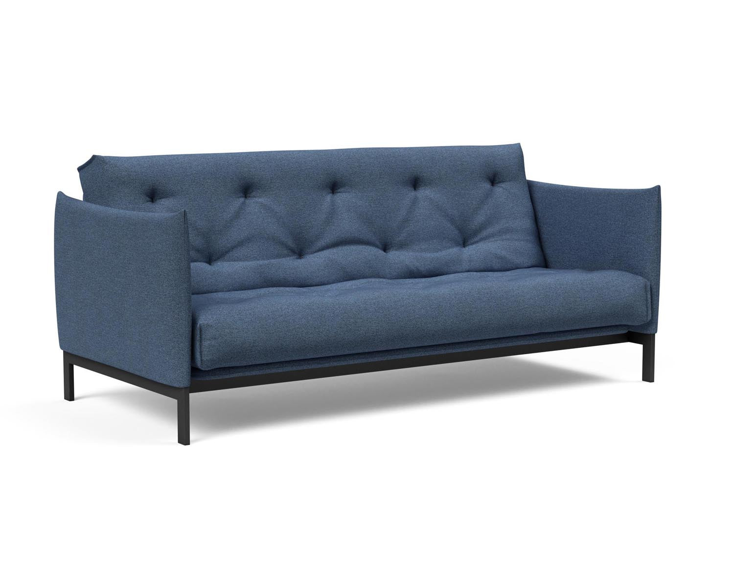Erleben Sie das Junus 140 Bettsofa Nordic Soft Spring von Innovation Living – eine perfekte Kombination aus modernem Stil und hohem Schlafkomfort.