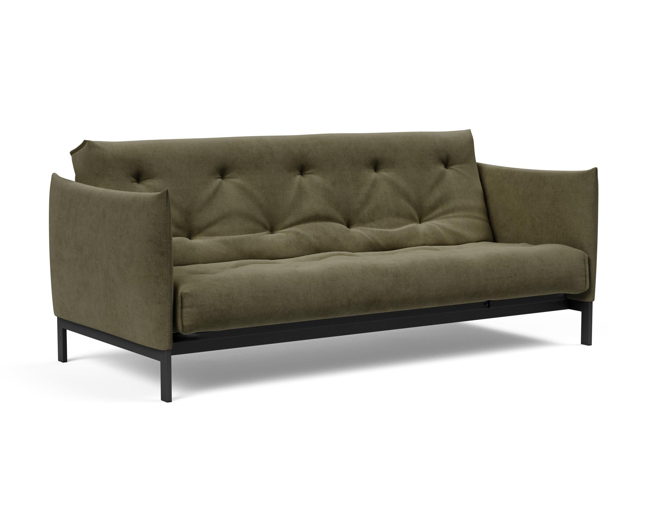 Entdecken Sie das Junus 140 Bettsofa Nordic Soft Spring von Innovation Living – stilvolles Design trifft auf erstklassigen Schlafkomfort für Ihr Zuhause.