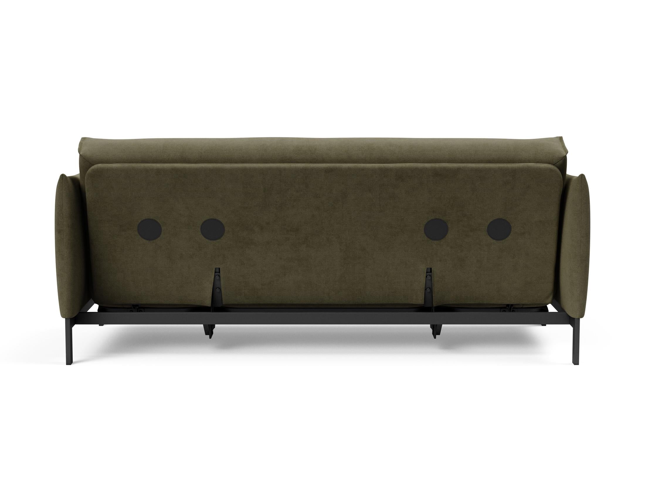Erleben Sie das Junus 140 Bettsofa Nordic: Elegantes Design, erstklassige Federkernmatratze und vielseitige Nutzung für Ihr Zuhause.