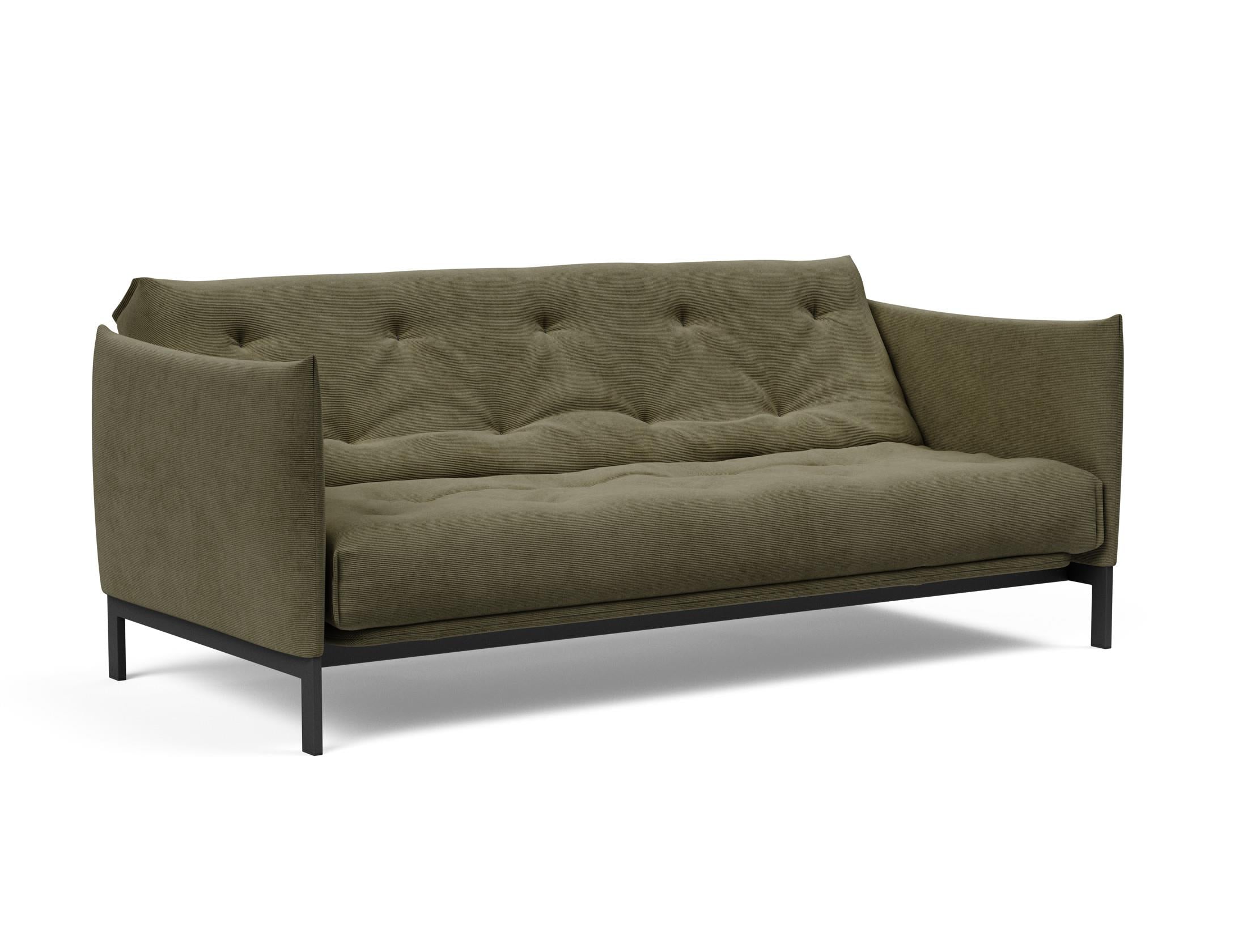 Erleben Sie das Junus 140 Bettsofa Nordic: Elegantes Design, erstklassige Federkernmatratze und vielseitige Nutzung für Ihr Zuhause.